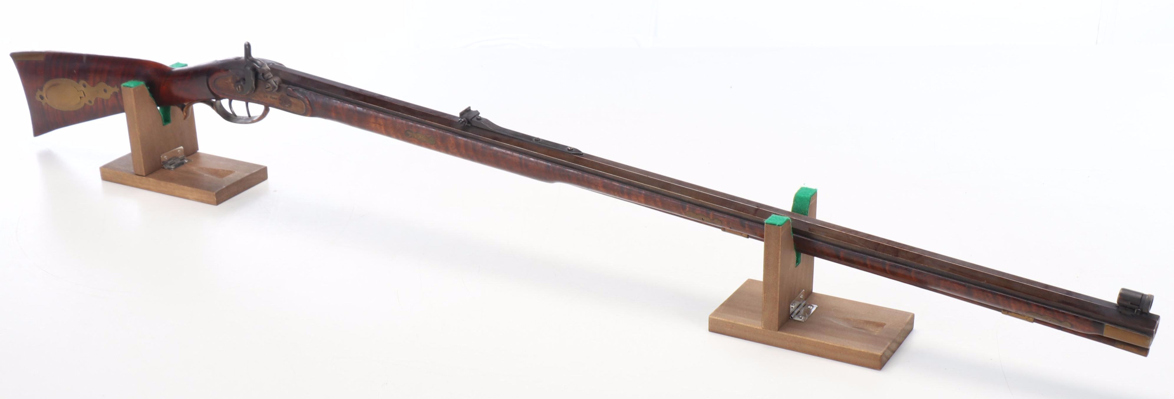 Paul Green No. 1 Blackpowder Rifle with Softside Rifle Case and Ramrod