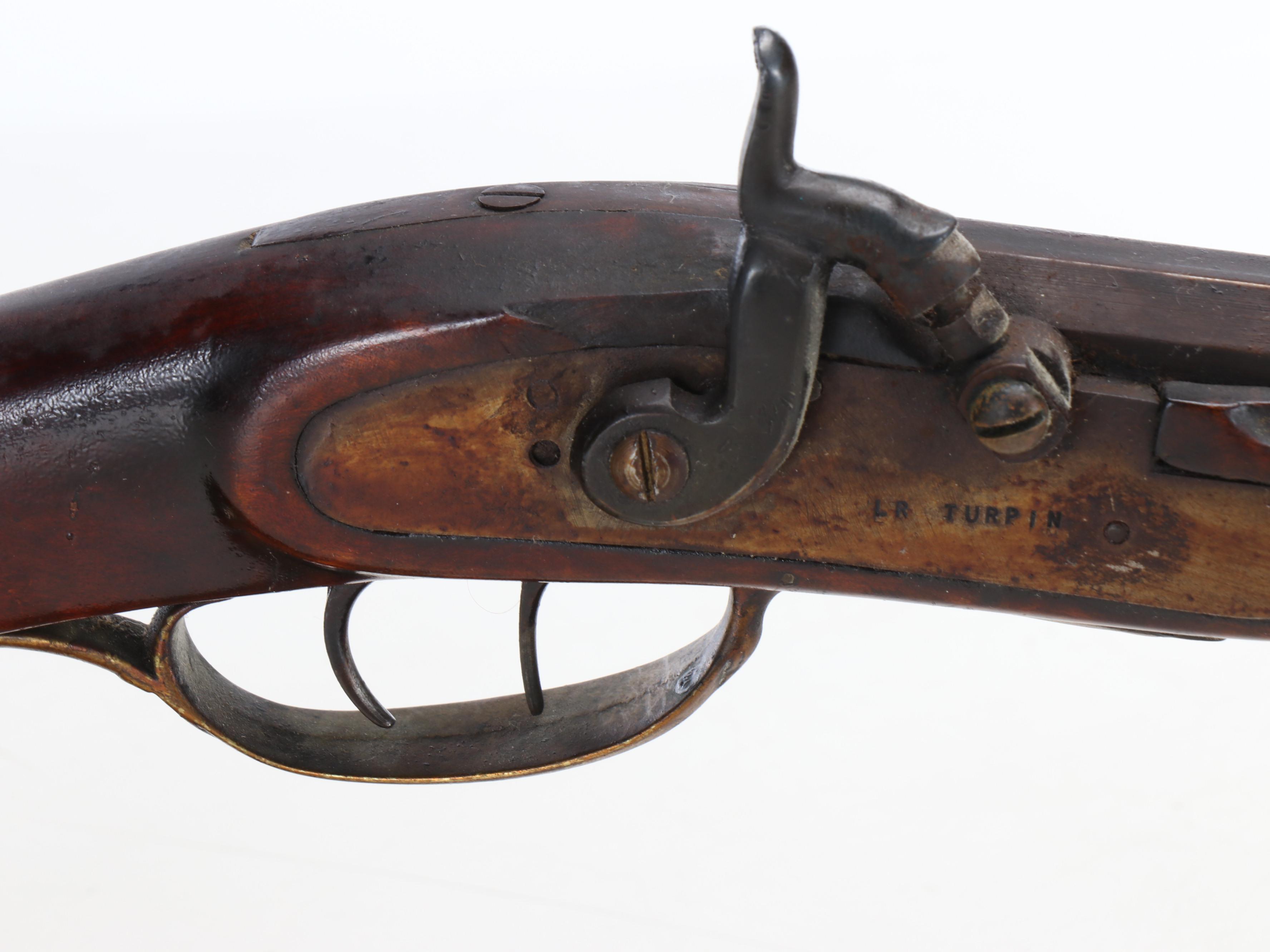 Paul Green No. 1 Blackpowder Rifle with Softside Rifle Case and Ramrod
