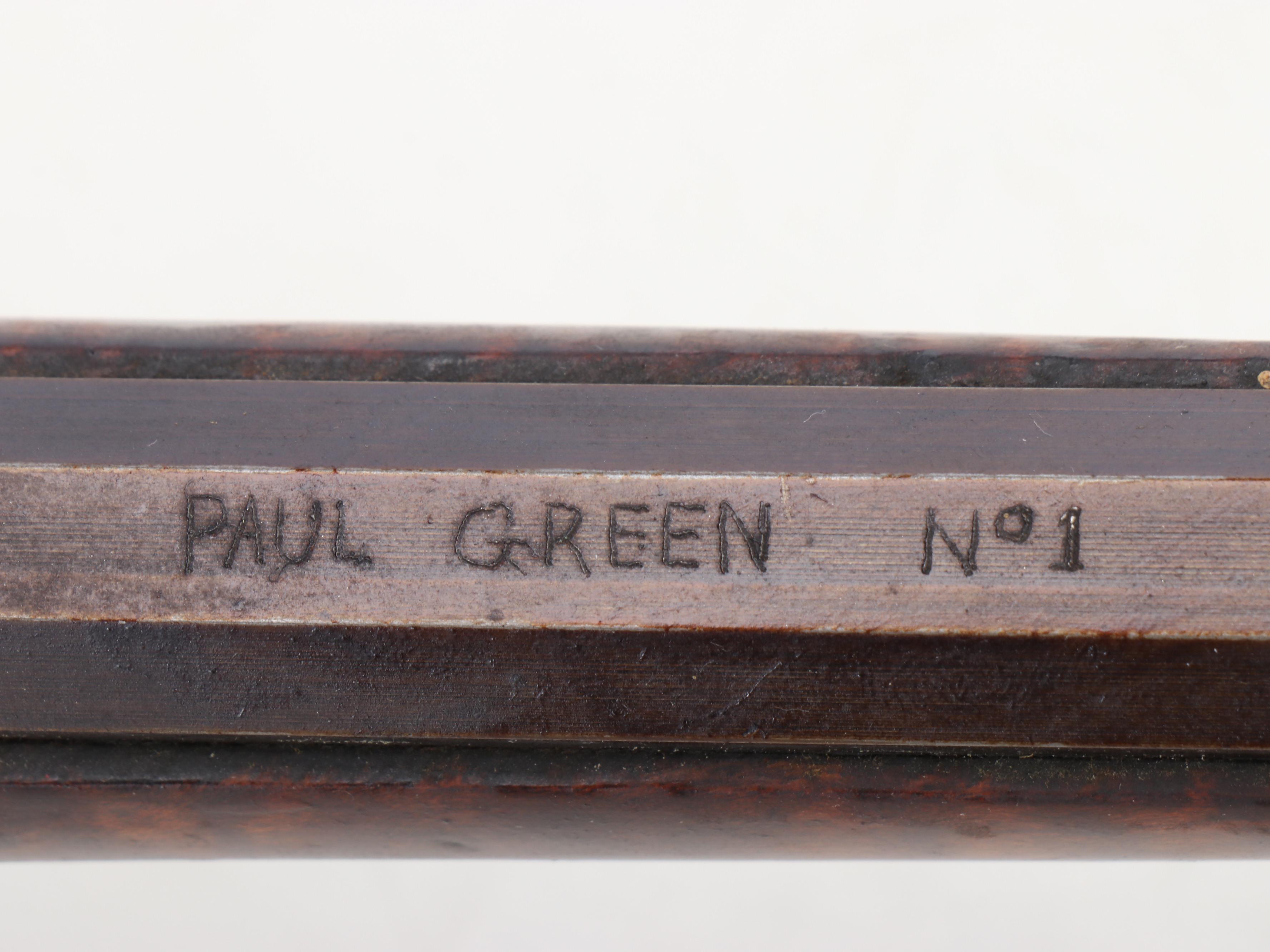 Paul Green No. 1 Blackpowder Rifle with Softside Rifle Case and Ramrod
