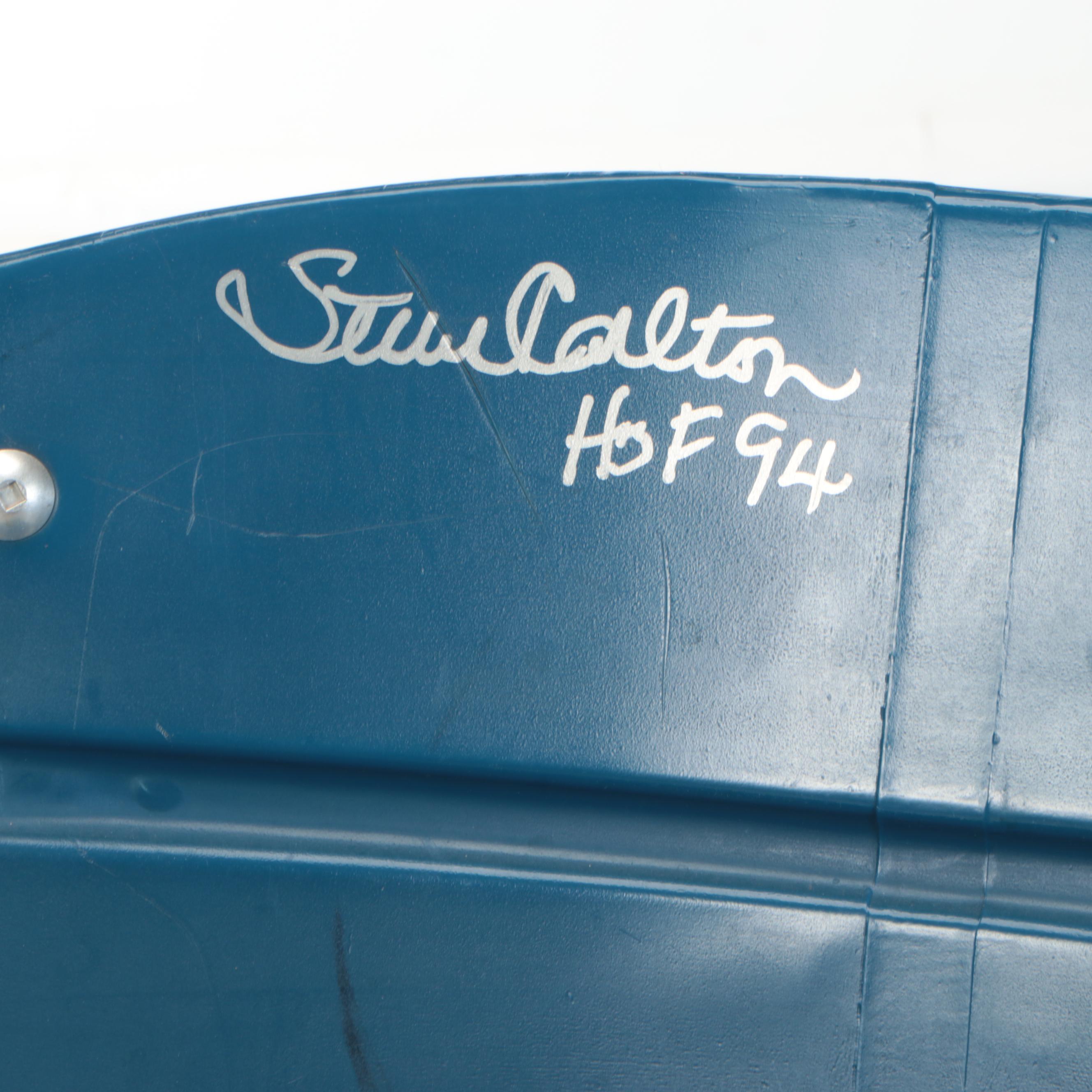 Steve Carlton Signed Veterans Stadium Chair, MLB Certification