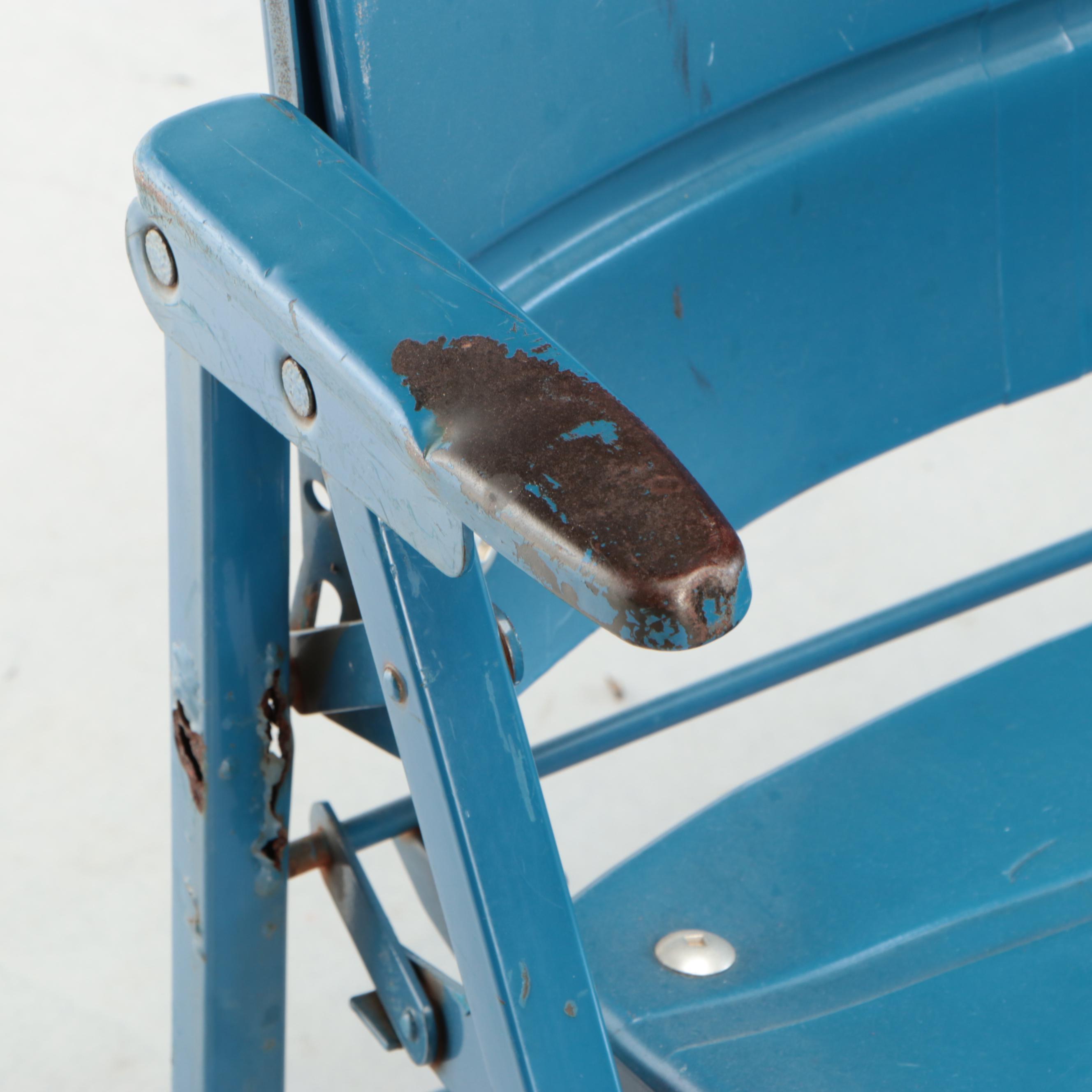 Steve Carlton Signed Veterans Stadium Chair, MLB Certification