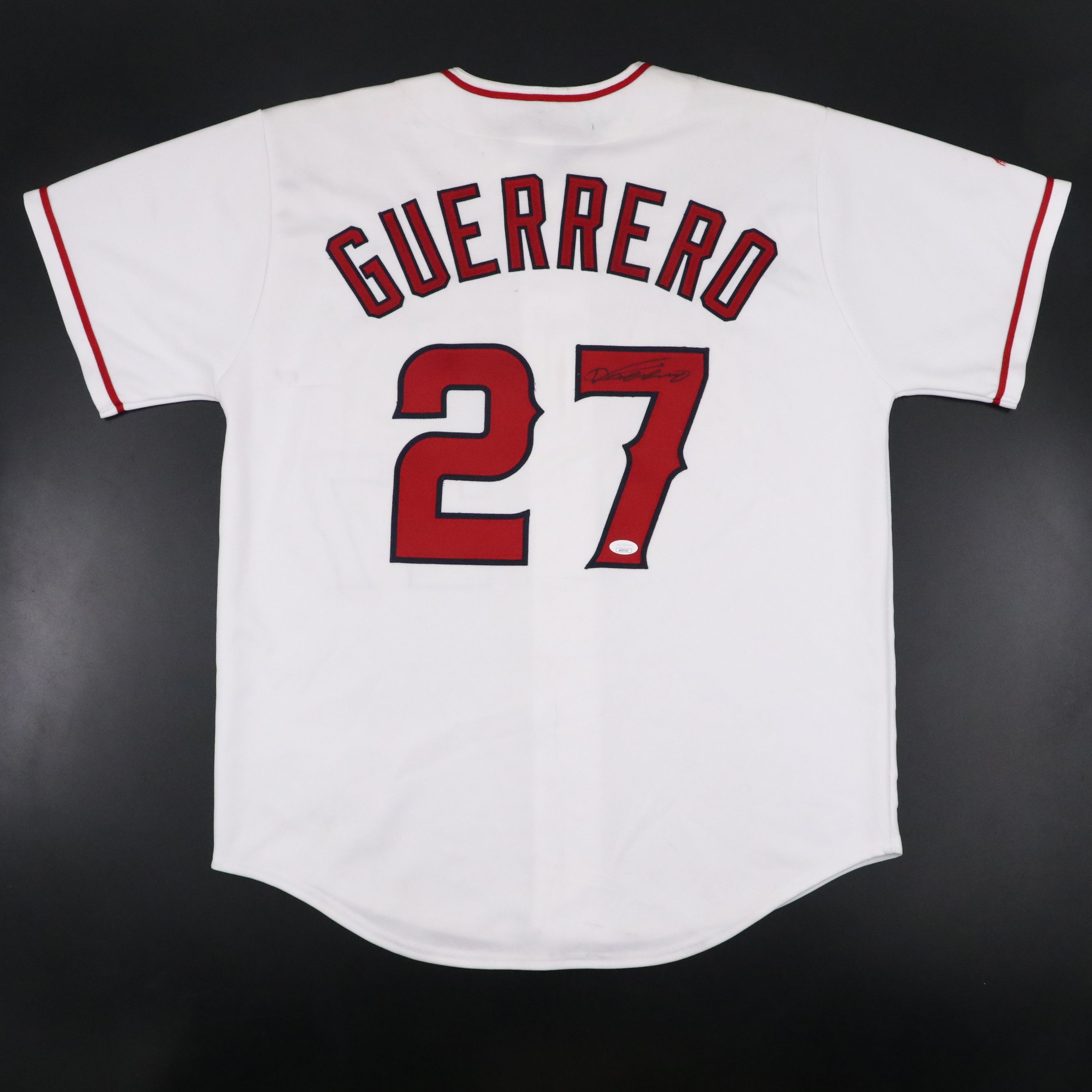 Vladimir Guerrero Signed Los Angeles Angels Majestic Baseball Jersey, JSA