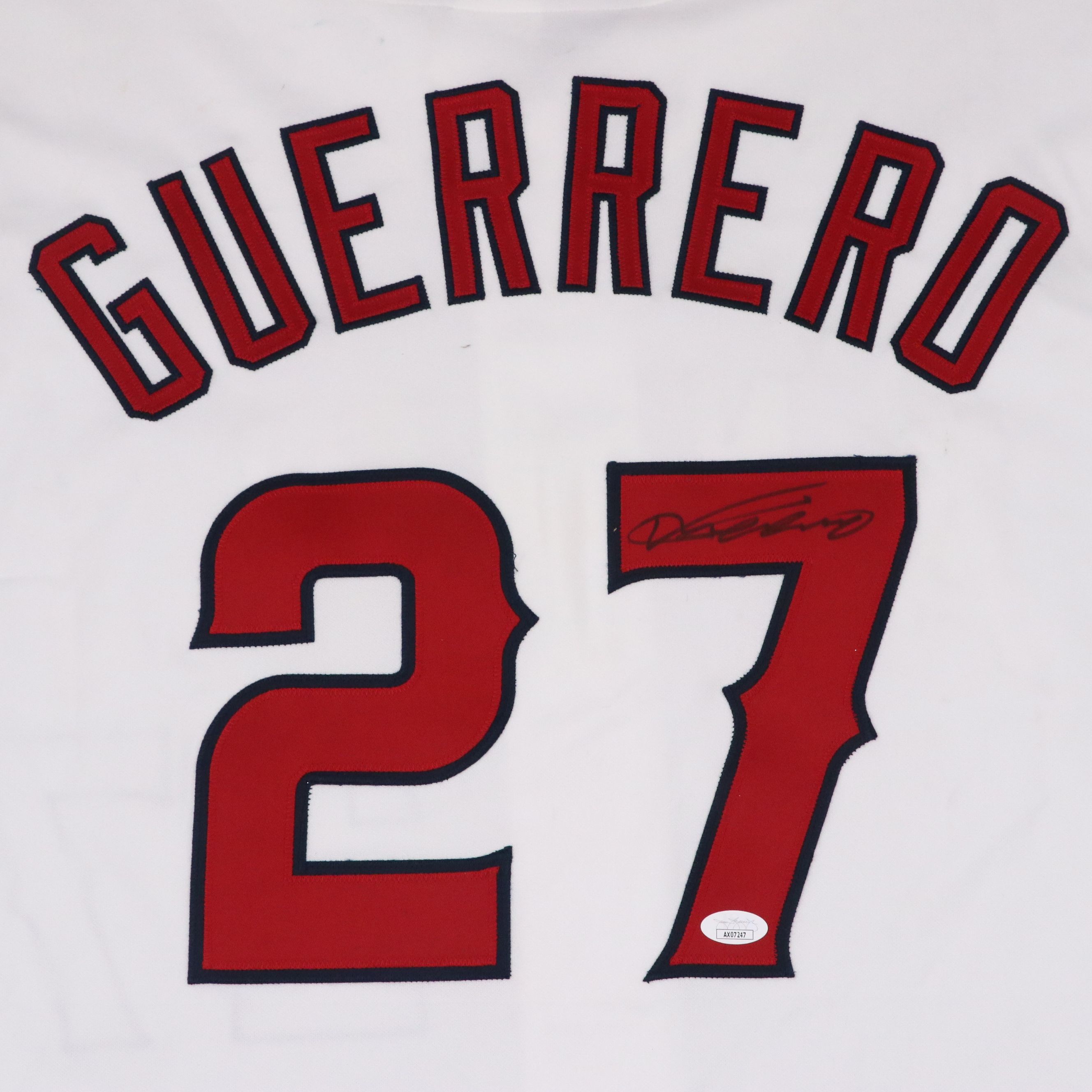 Vladimir Guerrero Signed Los Angeles Angels Majestic Baseball Jersey, JSA