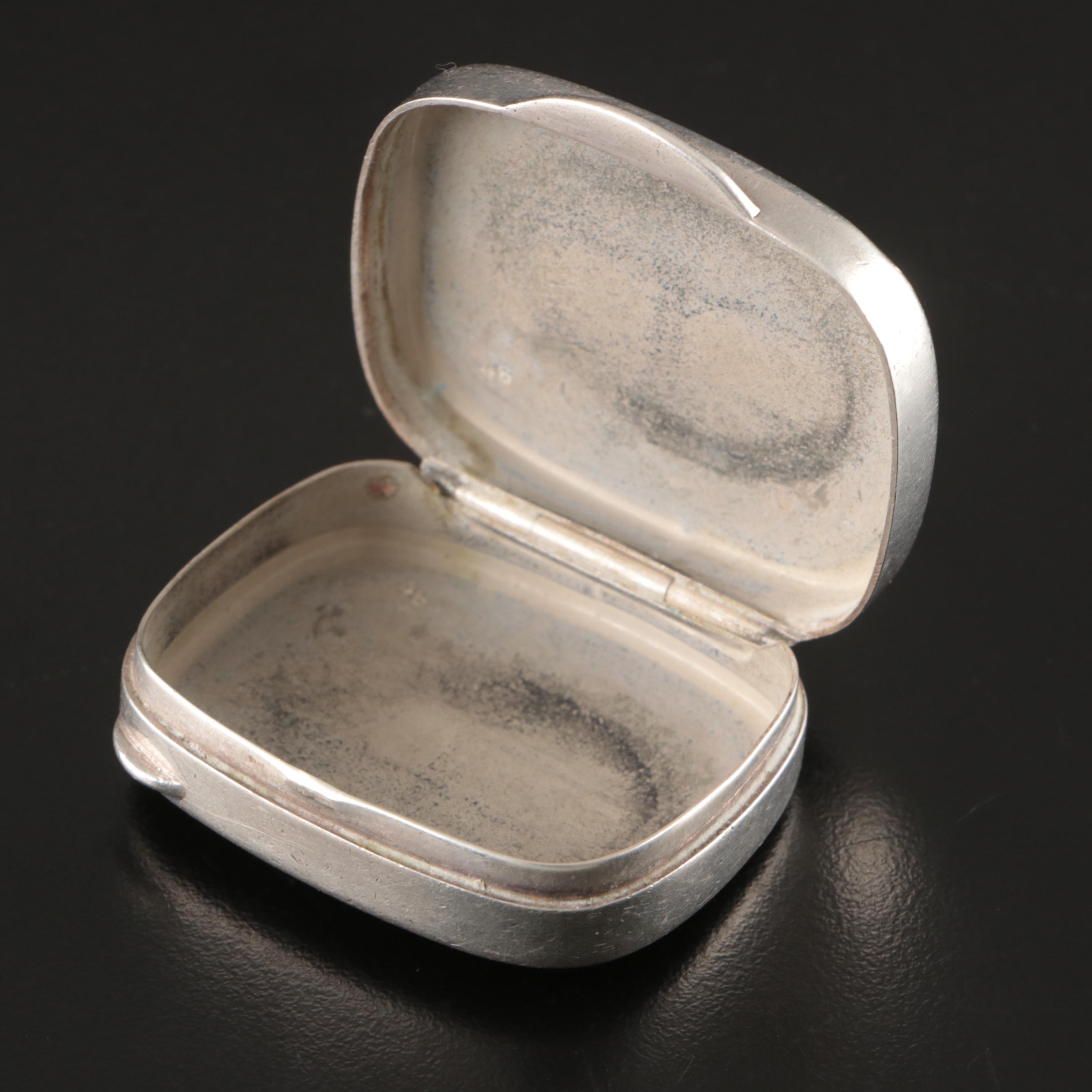 Tiffany & Co. Sterling Silver Shell Shaped Dish with Pill Box and Key Tag