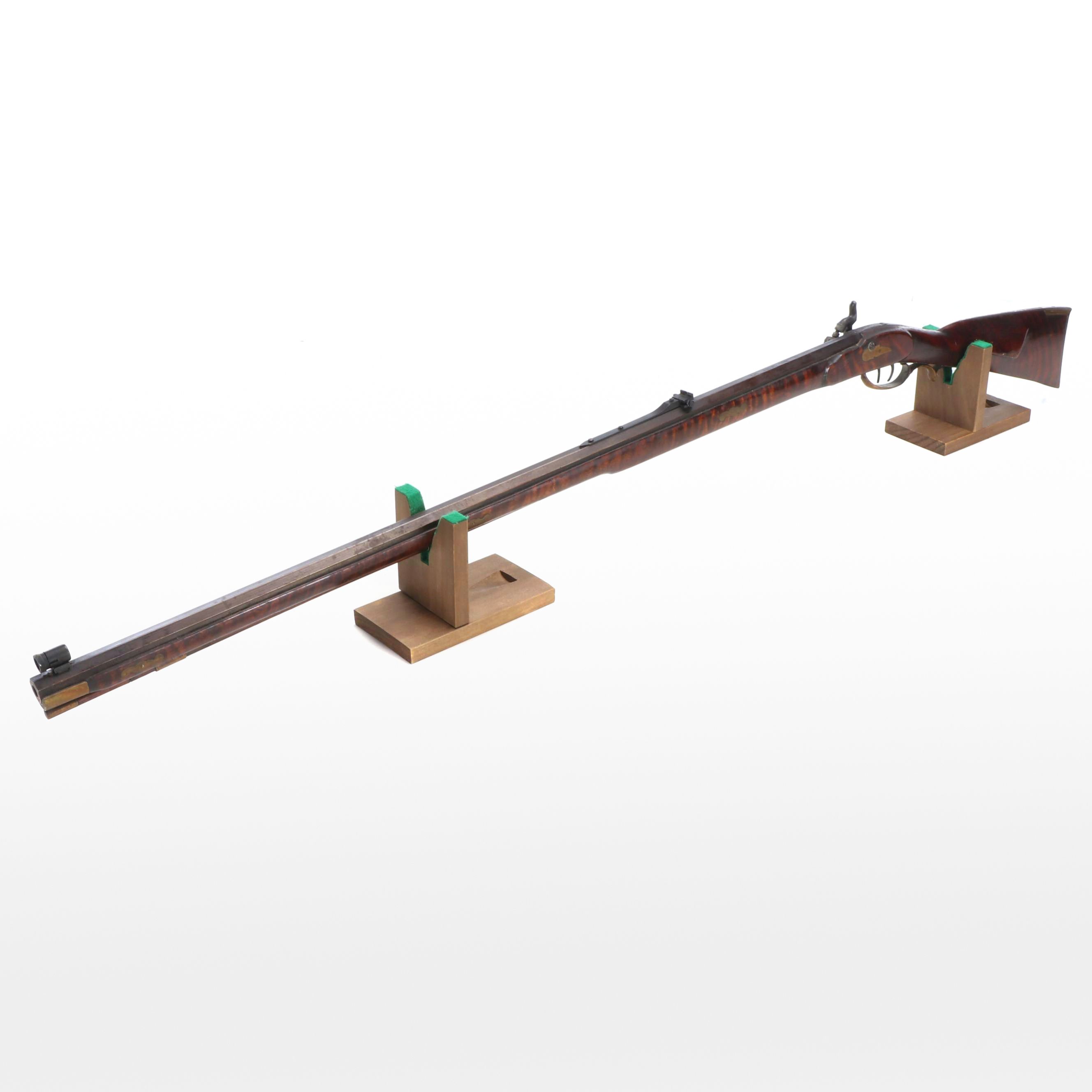 Paul Green No. 1 Blackpowder Rifle with Softside Rifle Case and Ramrod