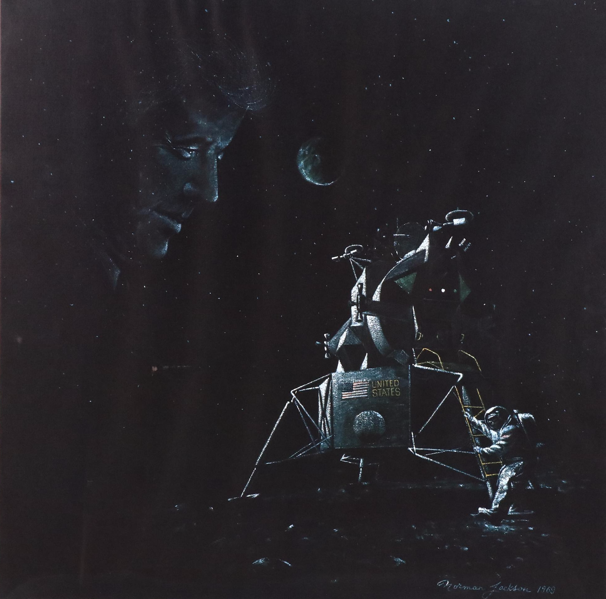 Offset Lithograph After Norman F. Jackson "In This Decade," 1969