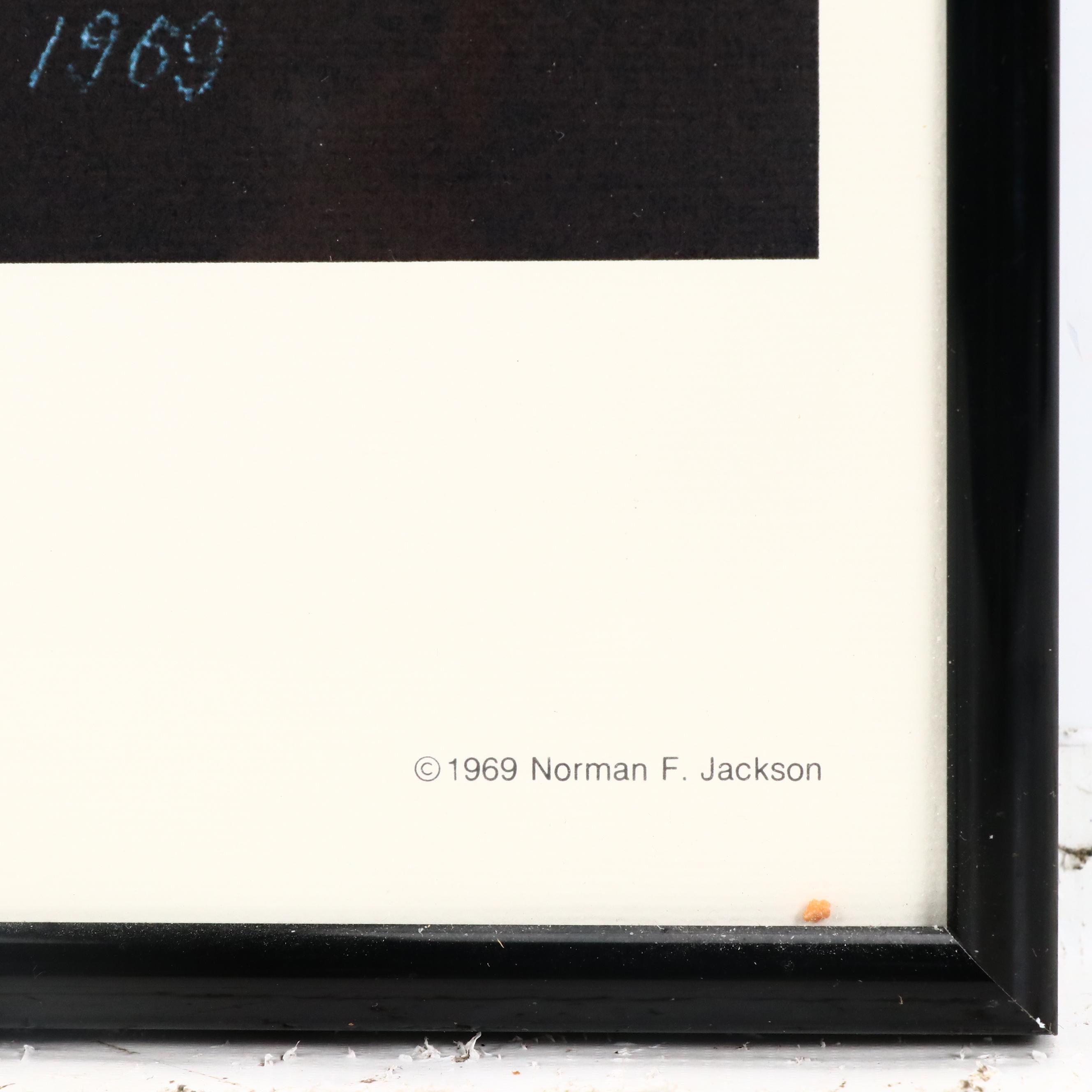 Offset Lithograph After Norman F. Jackson "In This Decade," 1969