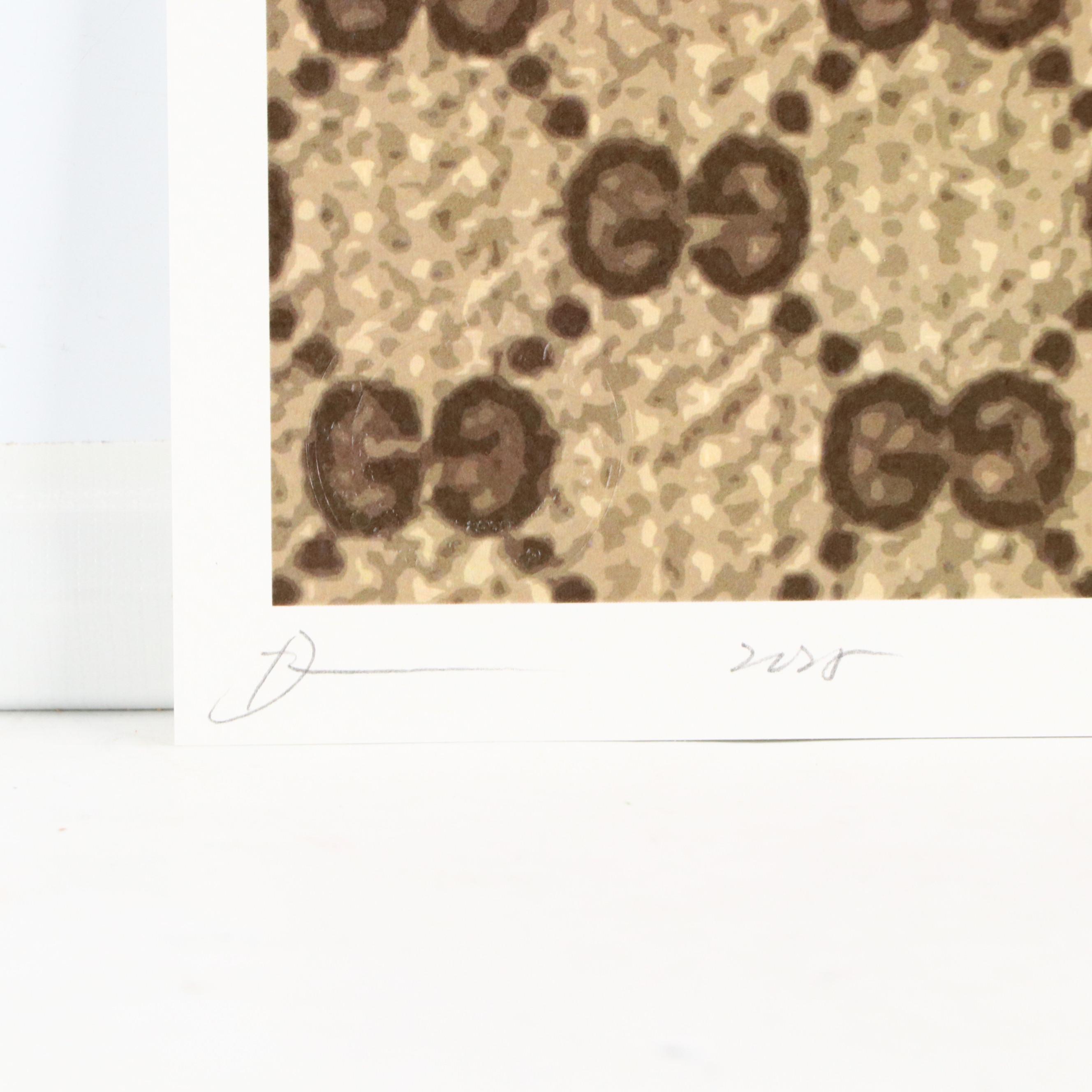 Death NYC Graphic Digital Print Gucci x Chanel x Breakfast at Tiffany's, 2025