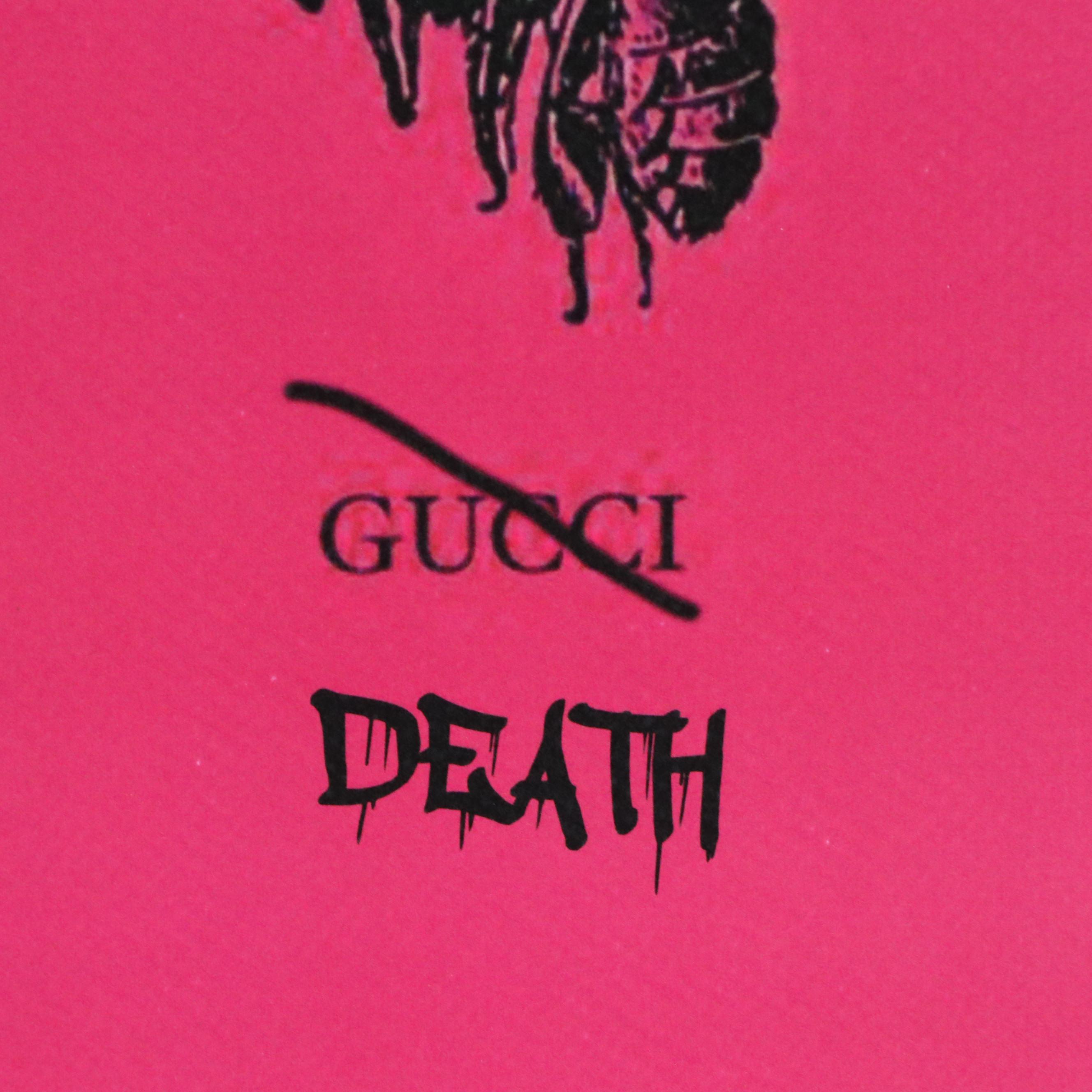 Death NYC Graphic Digital Print Featuring Gucci, 2024