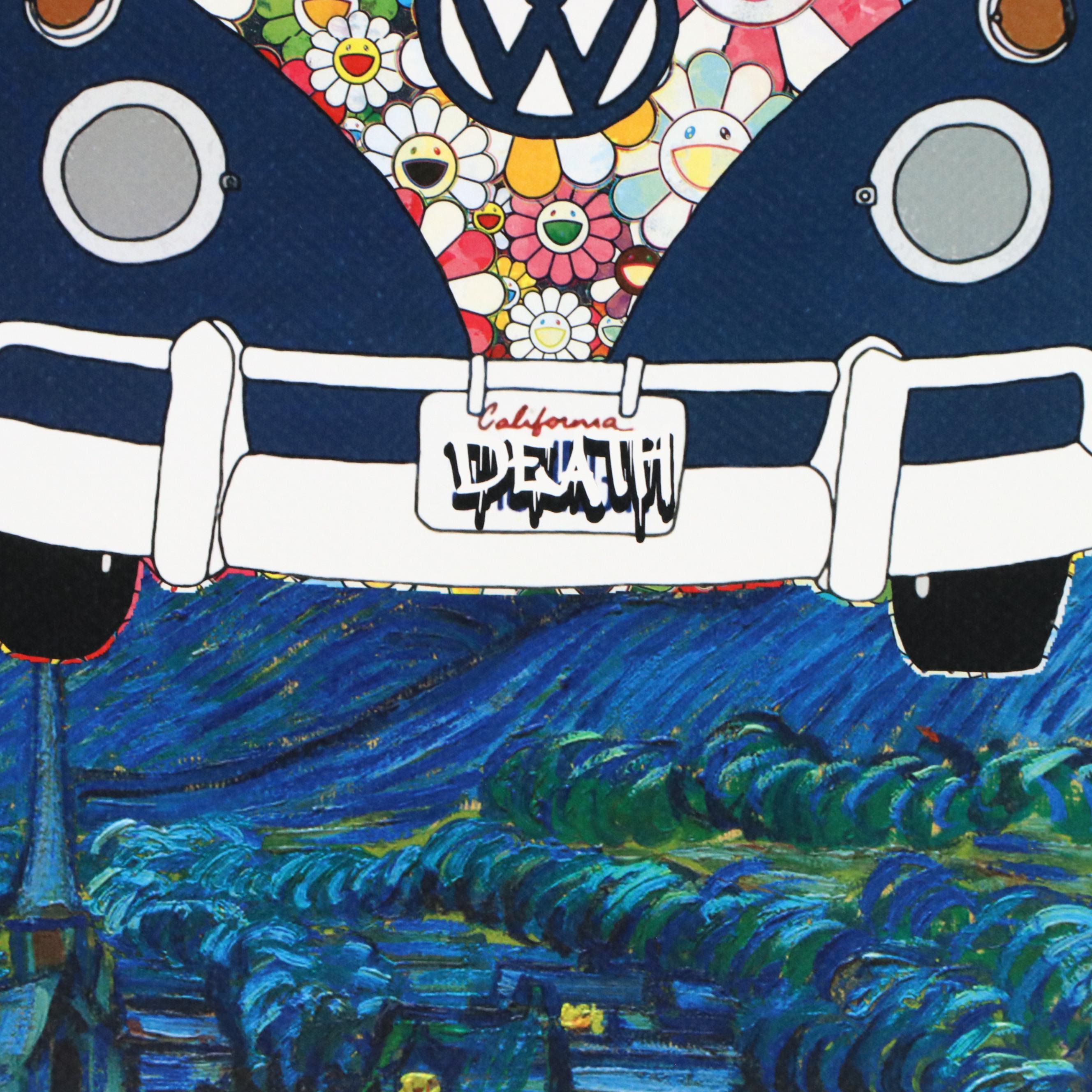 Death NYC Graphic Digital Print Featuring Peanuts x Van Gogh, 2023