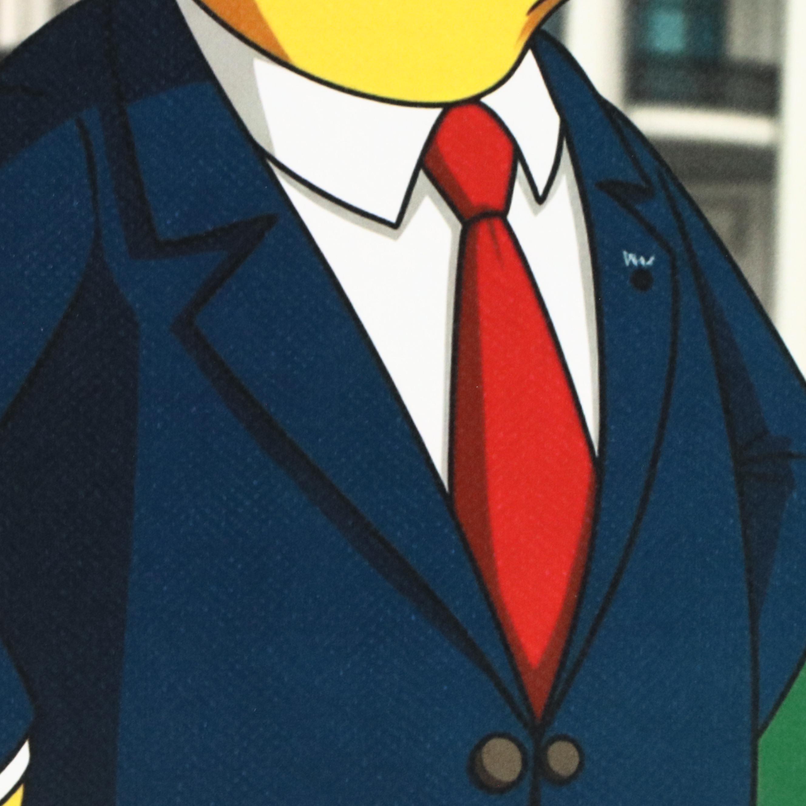Death NYC Graphic Digital Print of Donald Trump from "The Simpsons," 2024