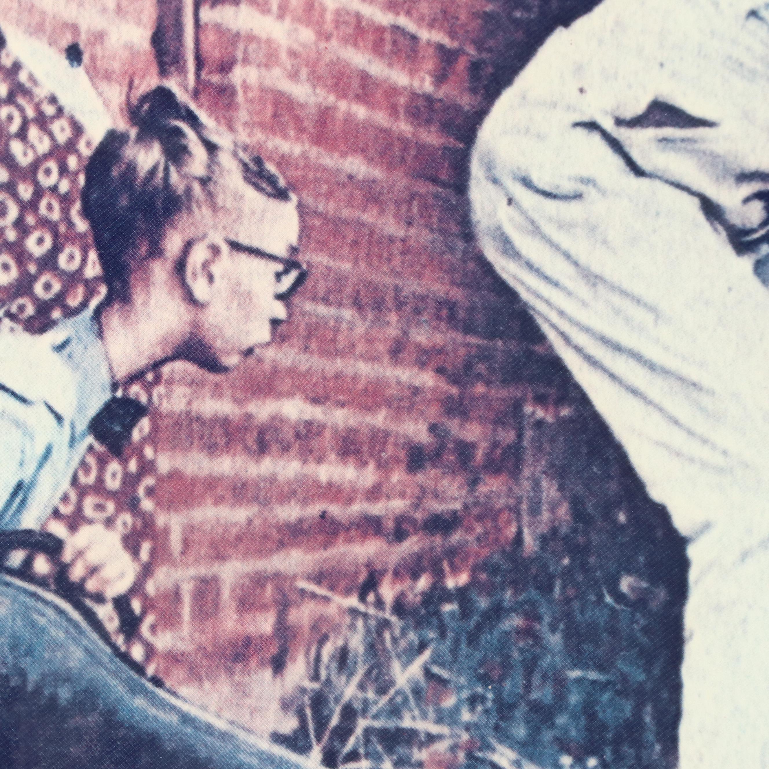 Offset Lithograph After Norman Rockwell "Road Block"