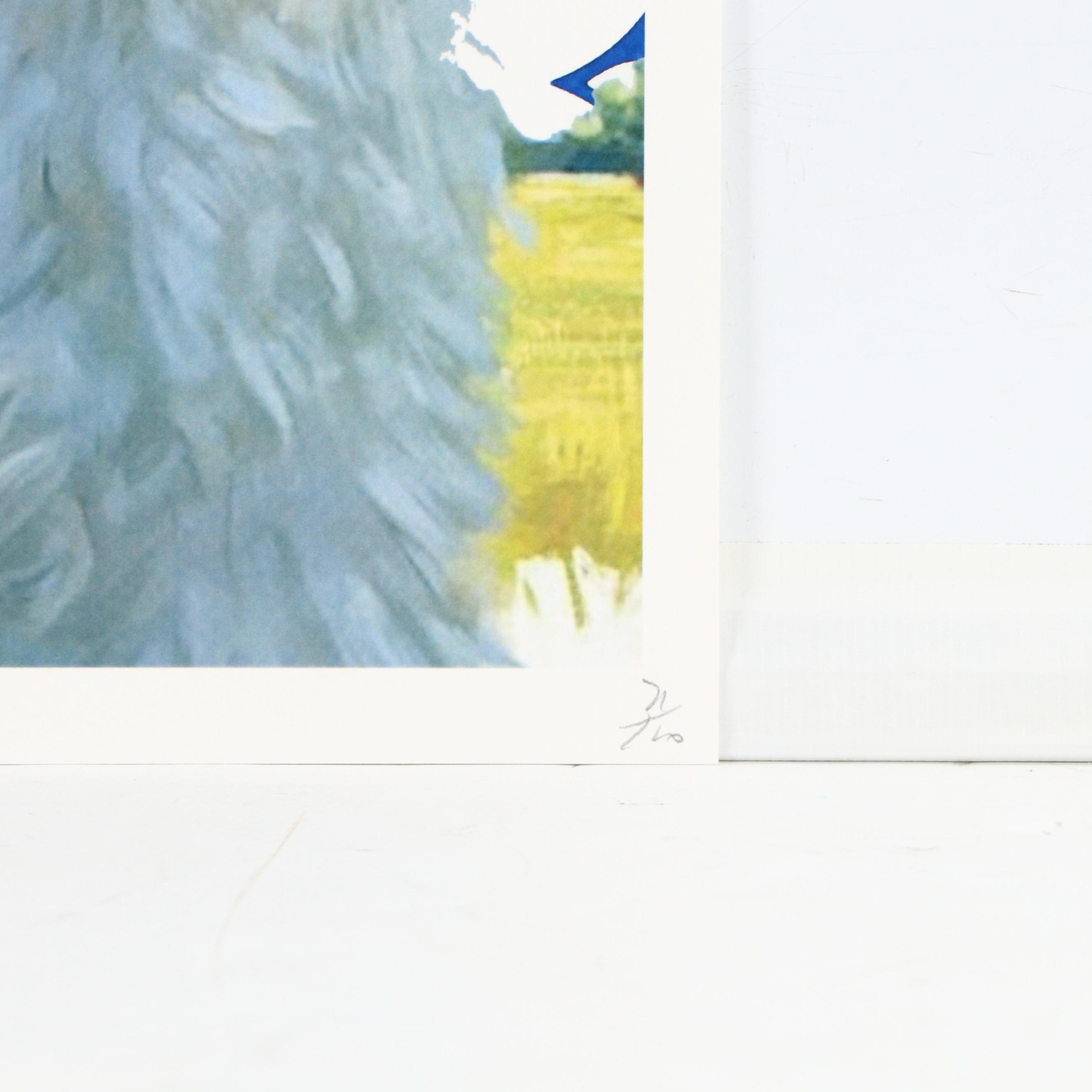 Death NYC Graphic Digital Print Homage to Louis Vuitton x Funny Llamas, 2025