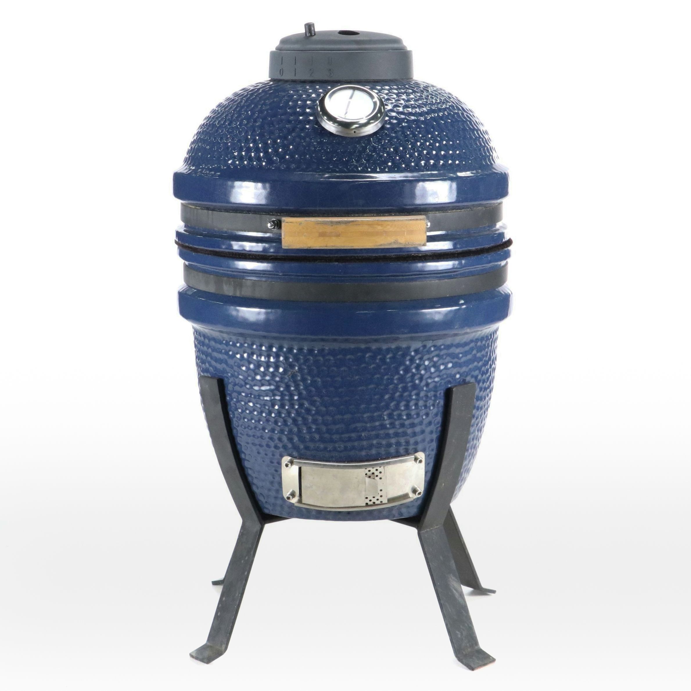 Lifesmart 15-inch Ceramic Kamado Grill / Smoker