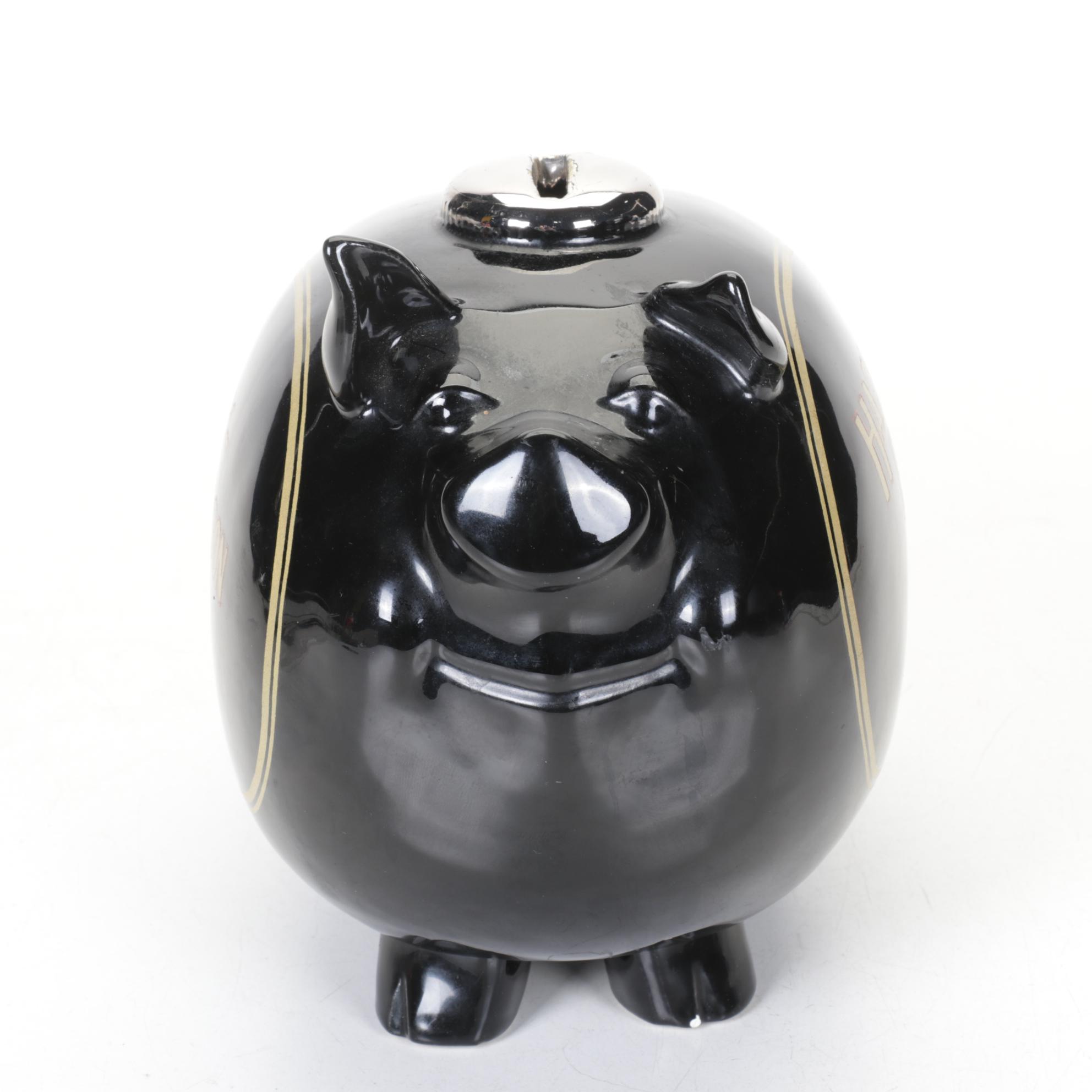 Harley-Davidson Gas Tank Piggy Bank, 1982