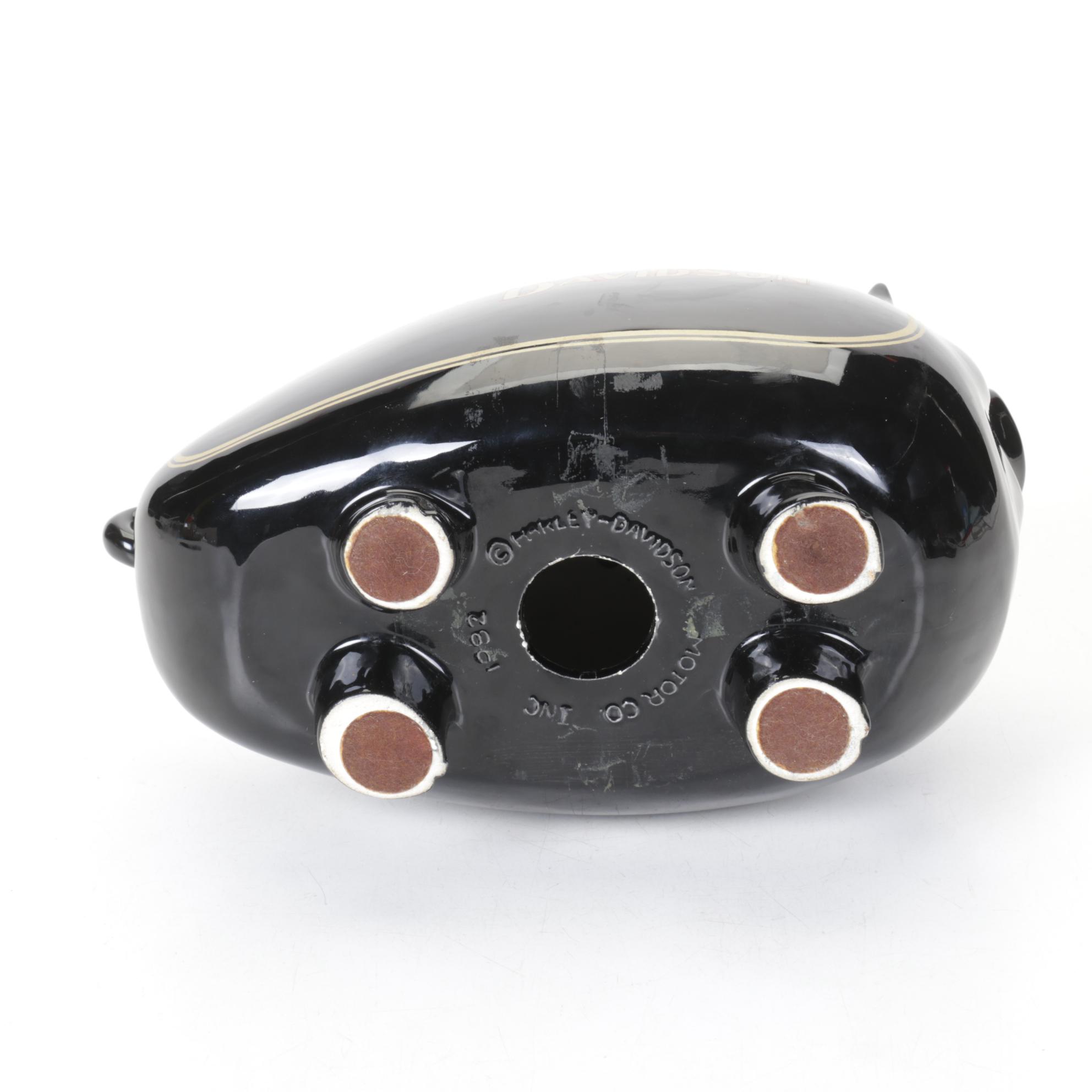 Harley-Davidson Gas Tank Piggy Bank, 1982