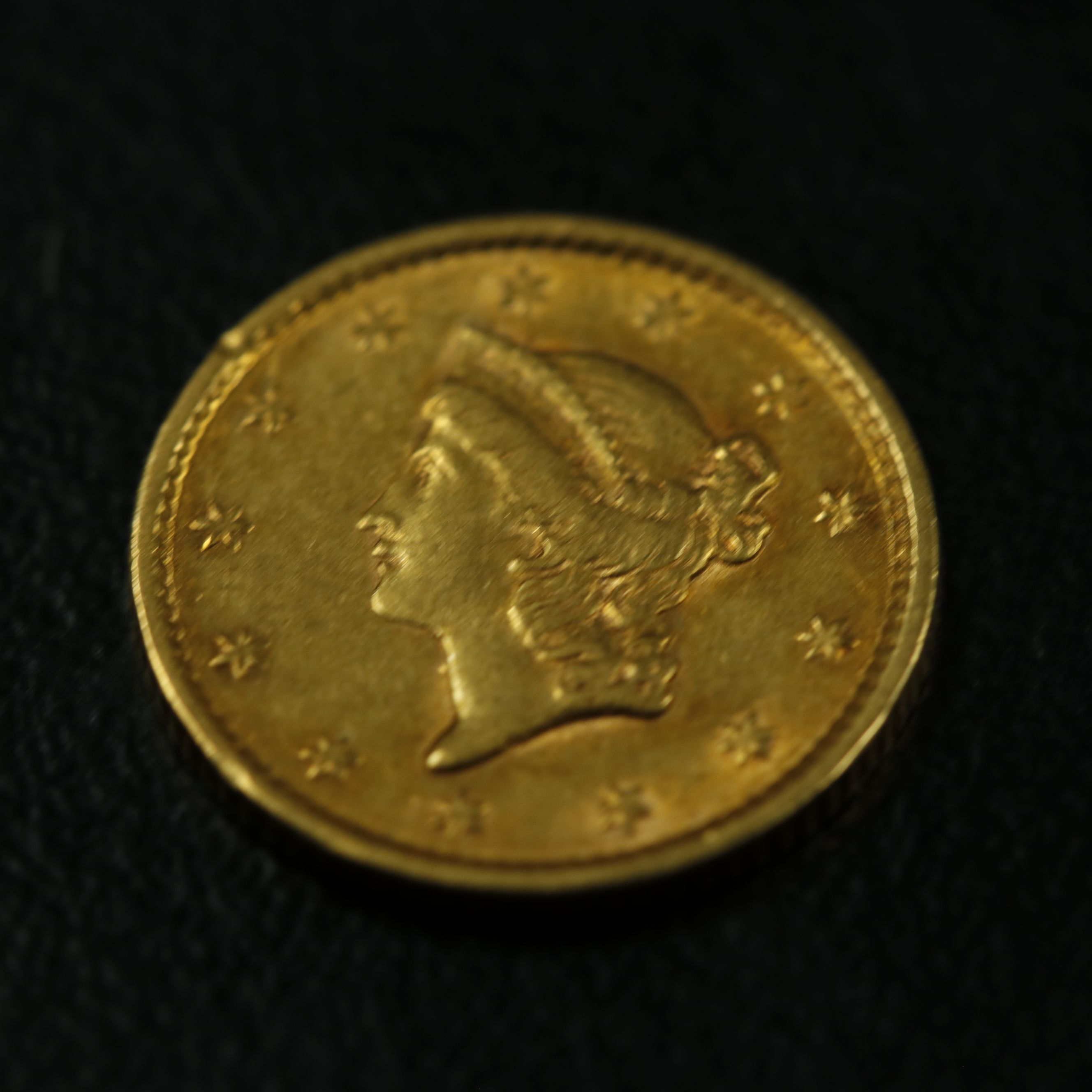 1852 Type 1 U.S. Gold Dollar
