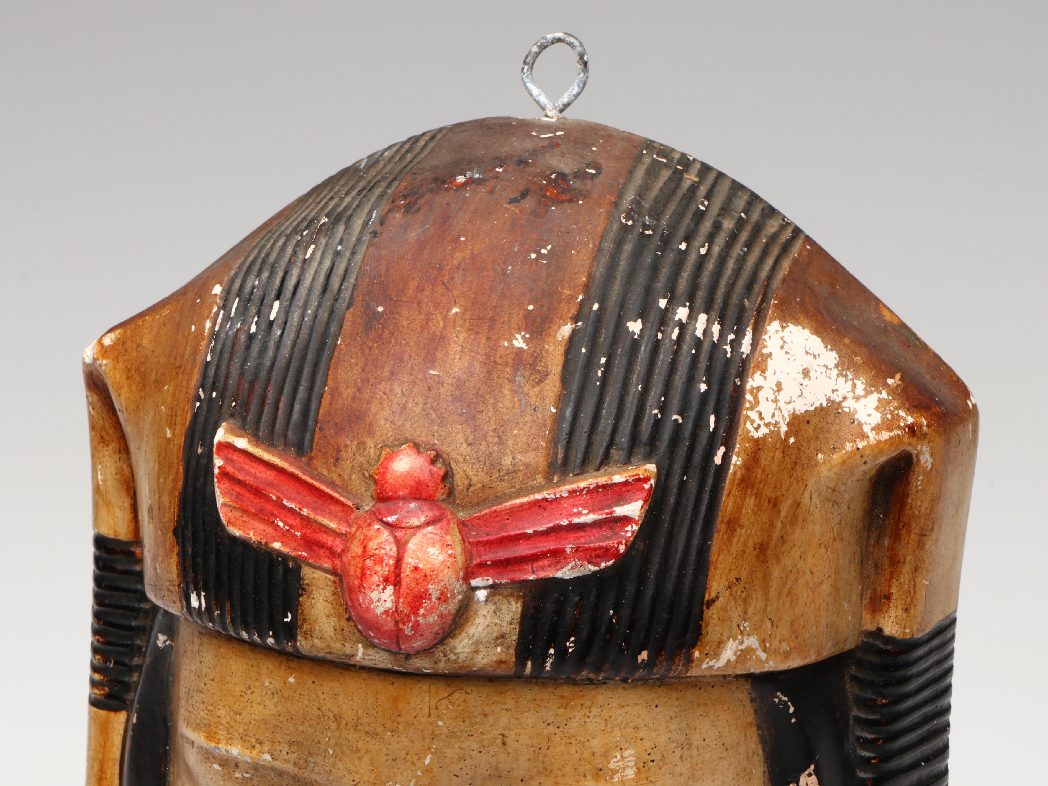 Antique Art Deco Plaster Bust by R. Scali