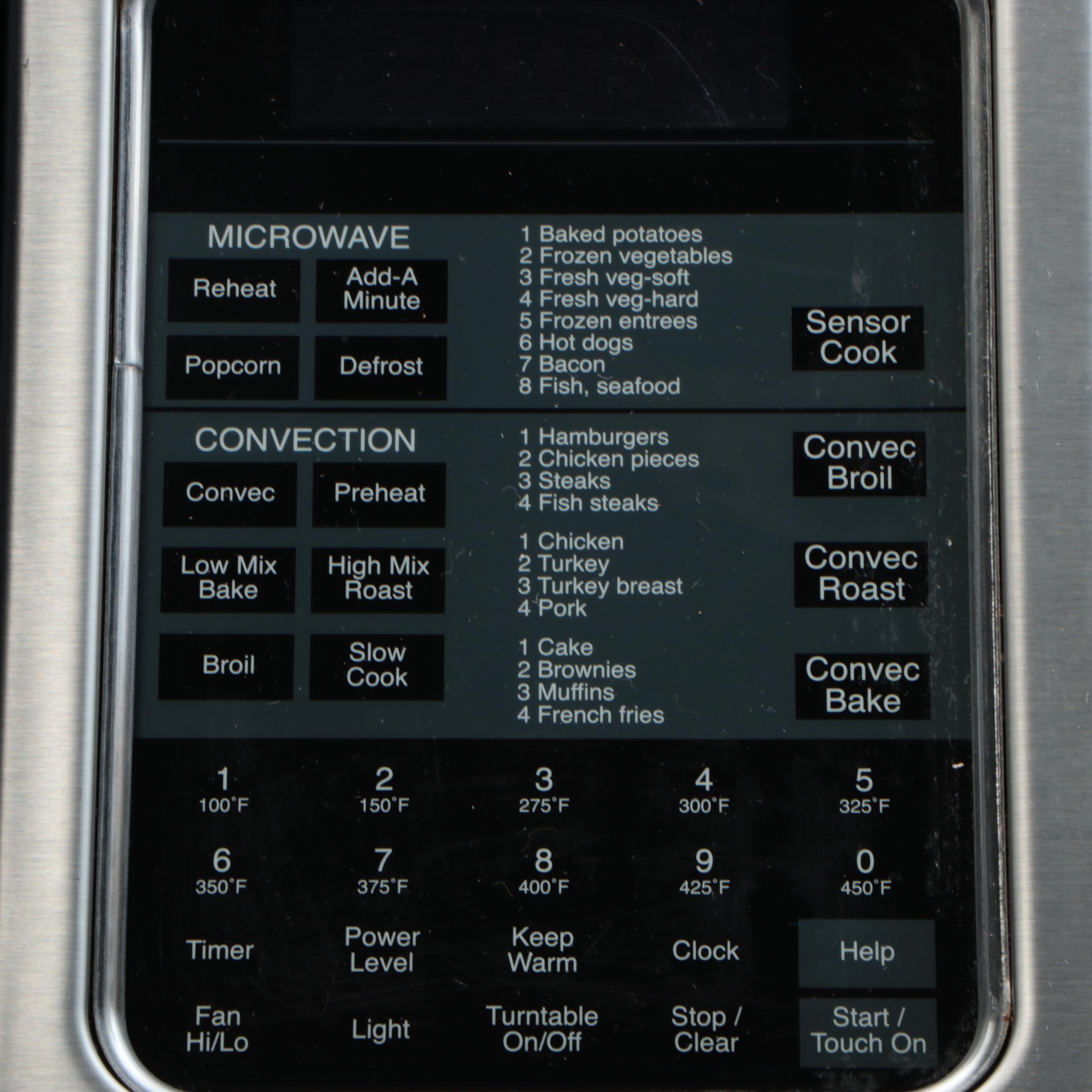 Viking Hanging Combination Convection Oven Microwave