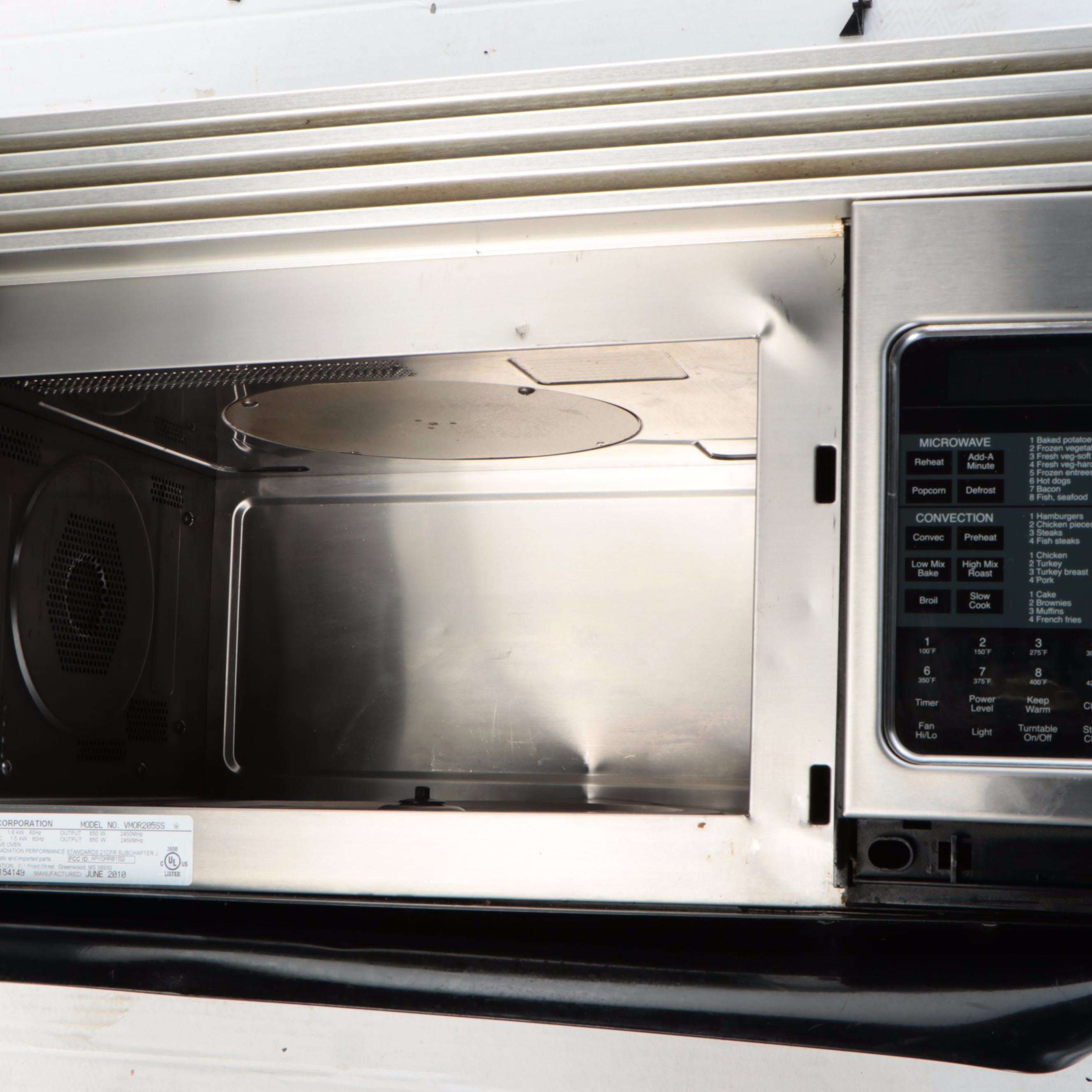 Viking Hanging Combination Convection Oven Microwave