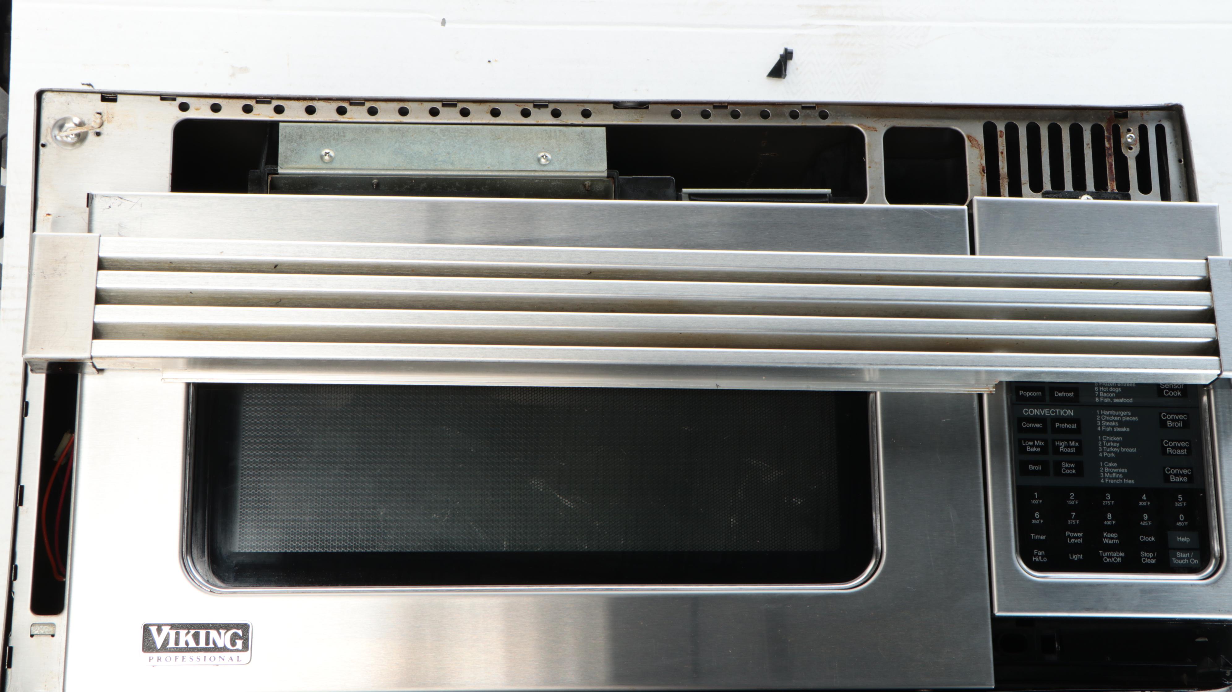 Viking Hanging Combination Convection Oven Microwave