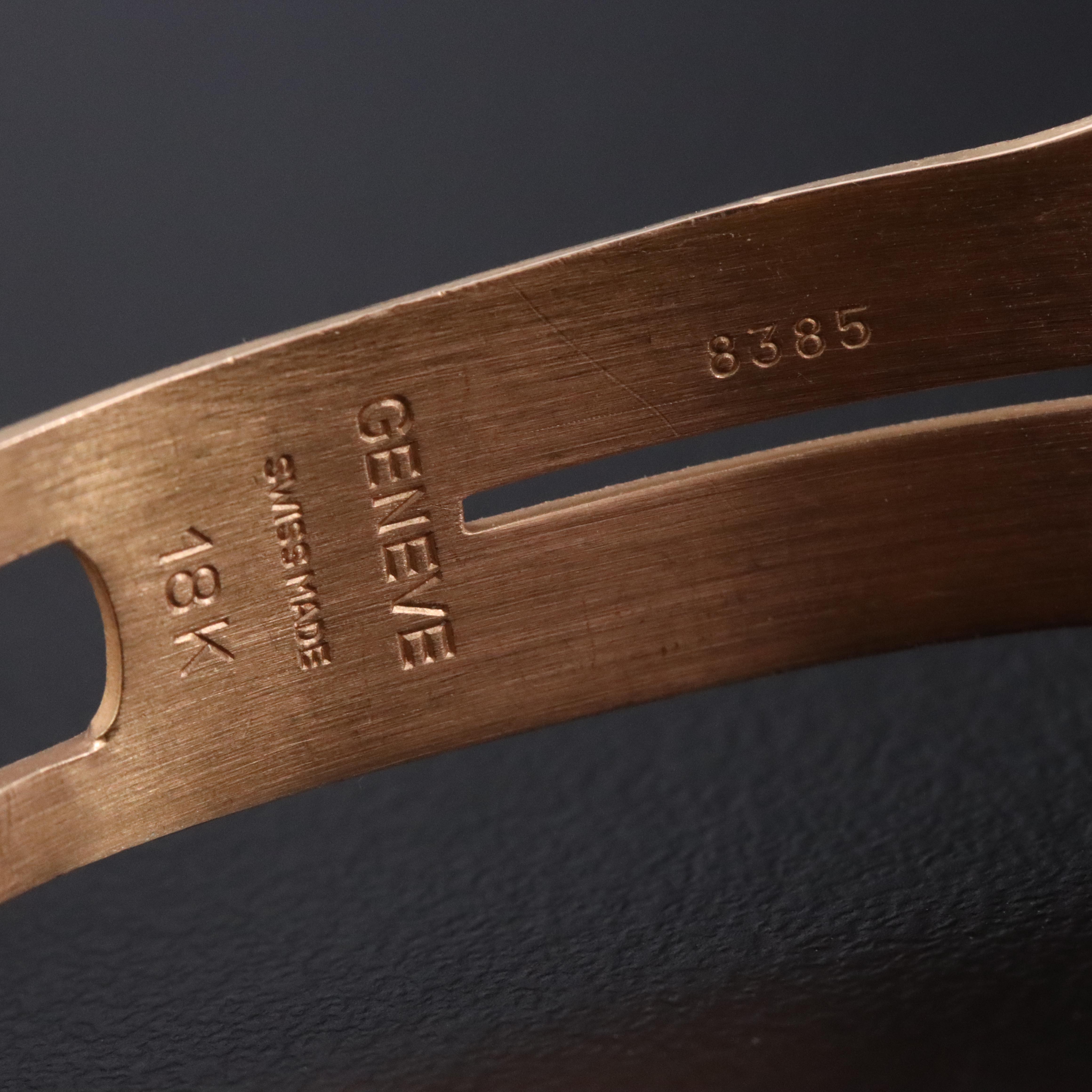 Rolex Day-Date 18238 Custom 1 CTW Diamond 18K Gold 36mm Automatic Watch