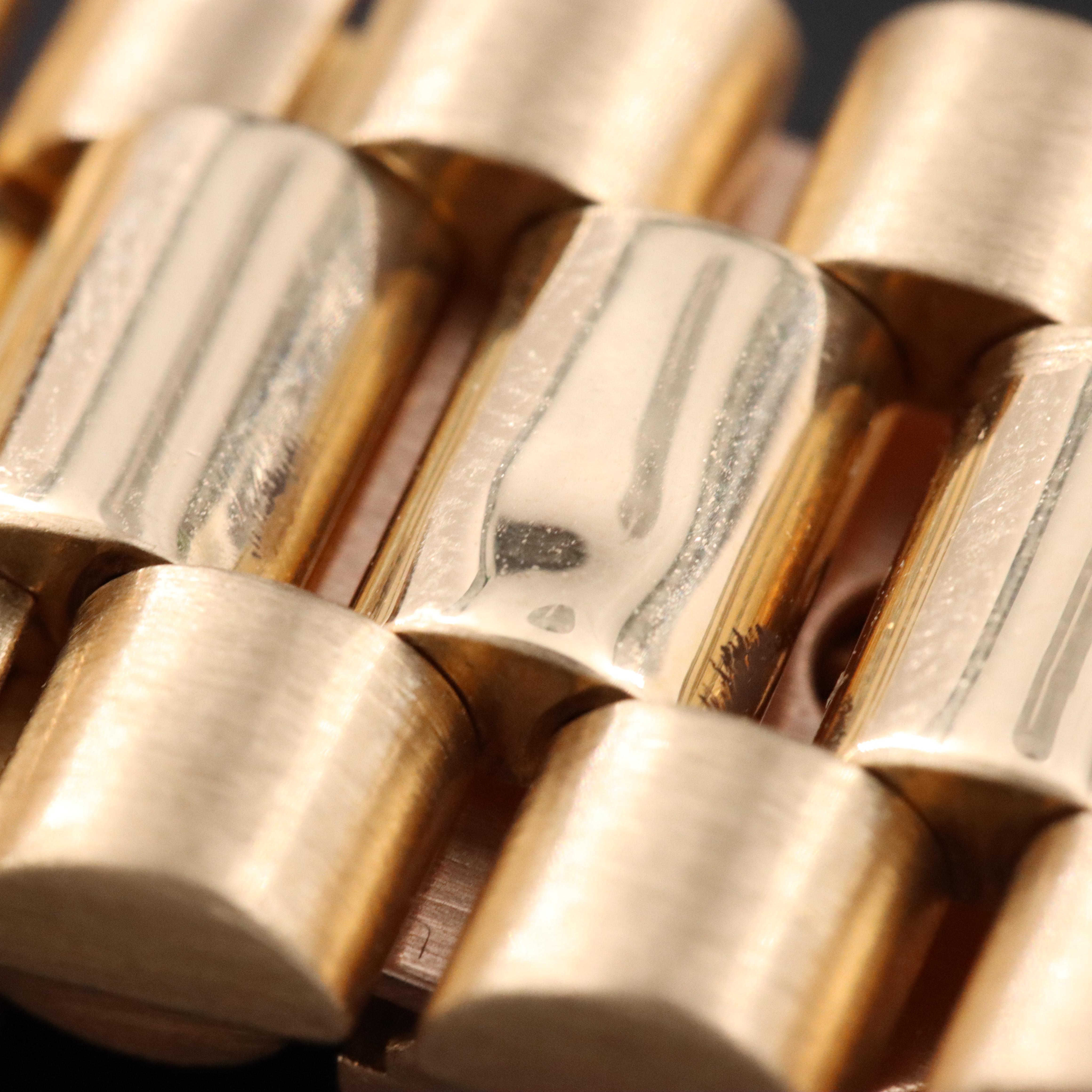 Rolex Day-Date 18238 Custom 1 CTW Diamond 18K Gold 36mm Automatic Watch