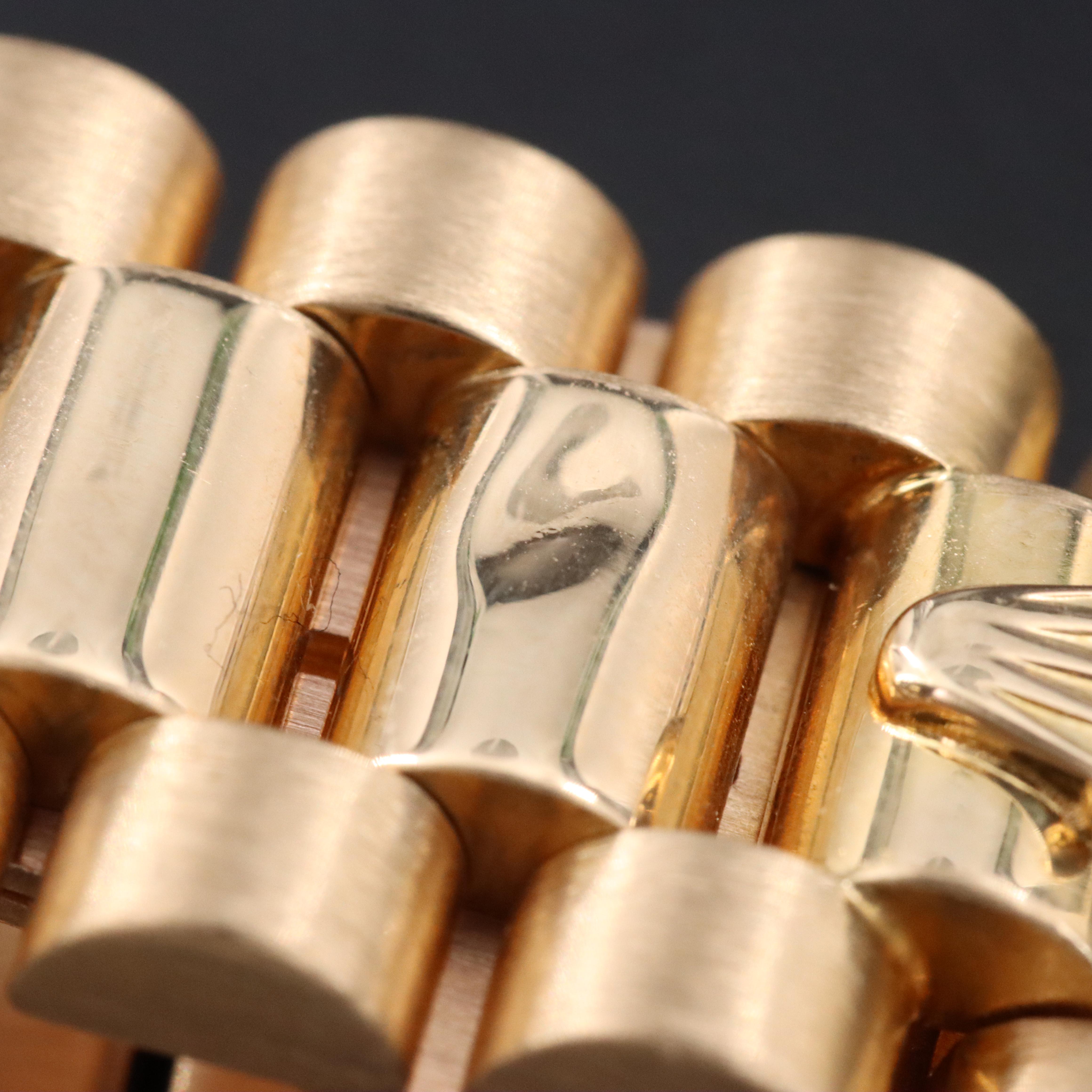 Rolex Day-Date 18238 Custom 1 CTW Diamond 18K Gold 36mm Automatic Watch