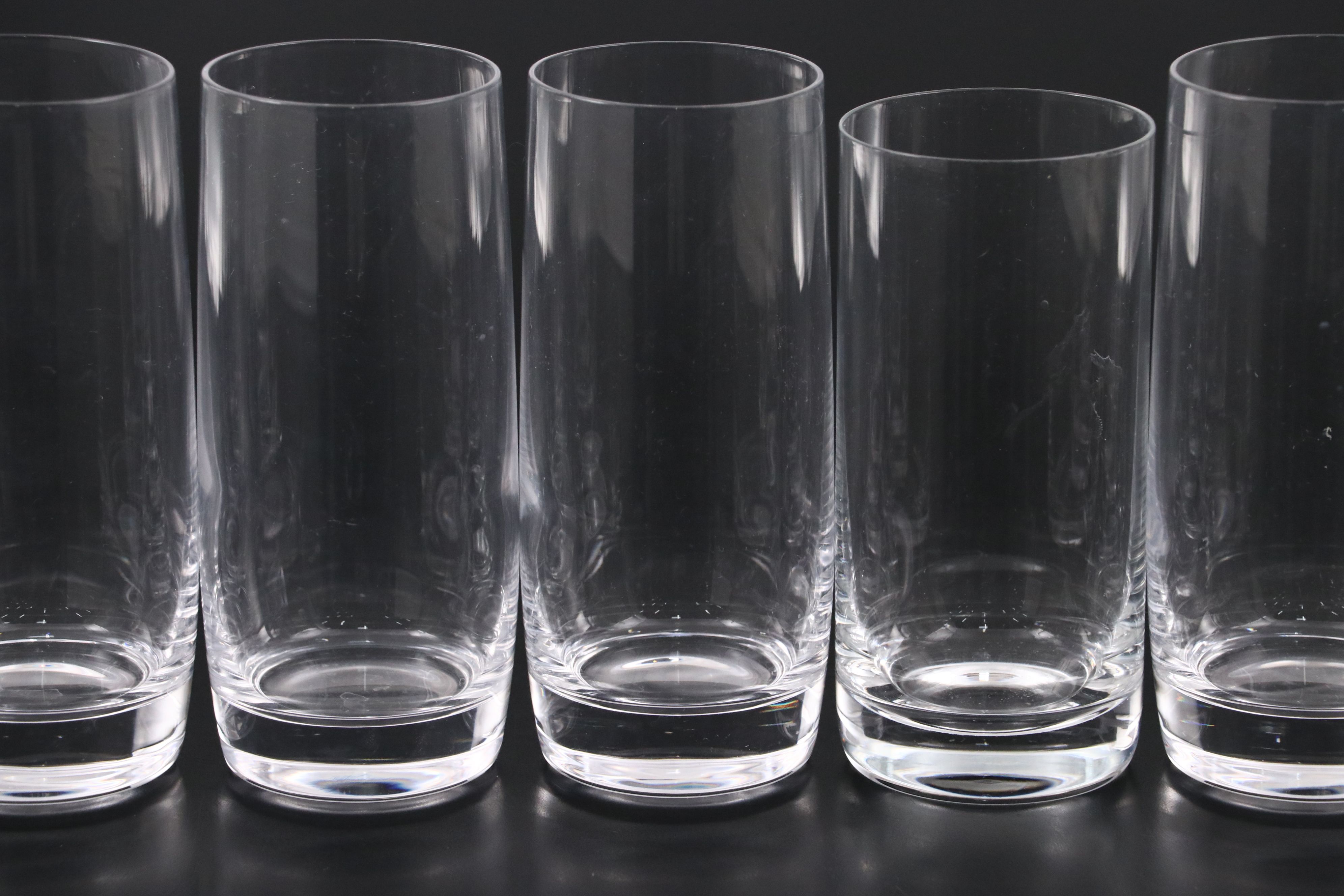 Contemporary Glass Highball Glasses