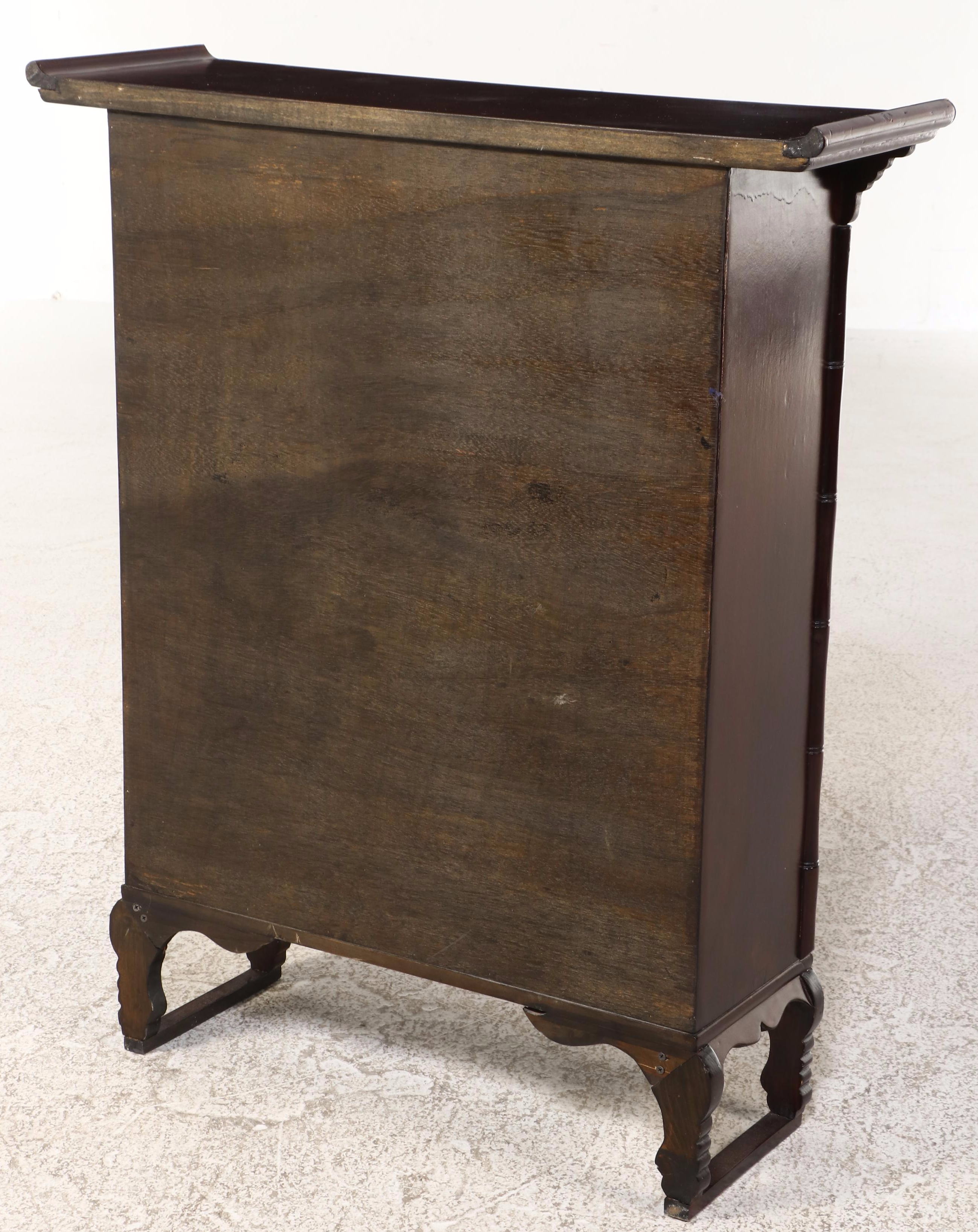 Korean Brass-Mounted Elm Forty Four-Drawer Apothecary Cabinet