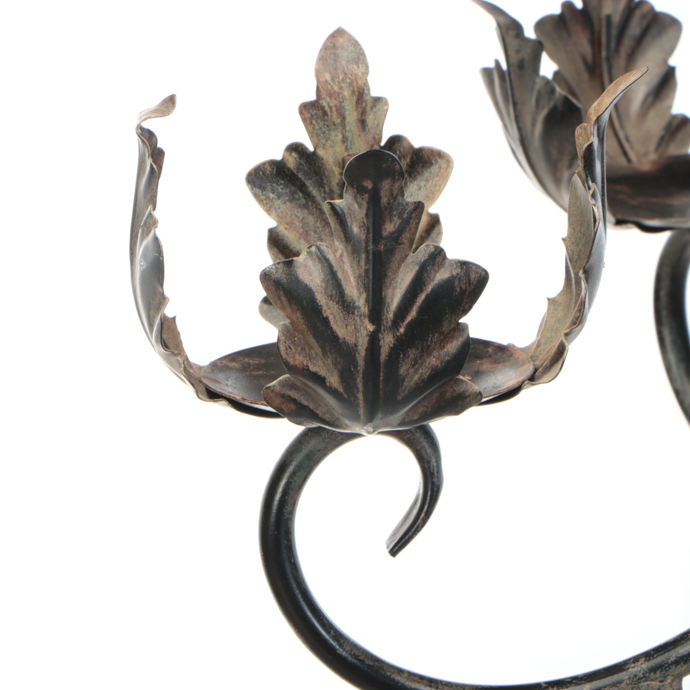 Baroque Style Floor Standing Candelabra