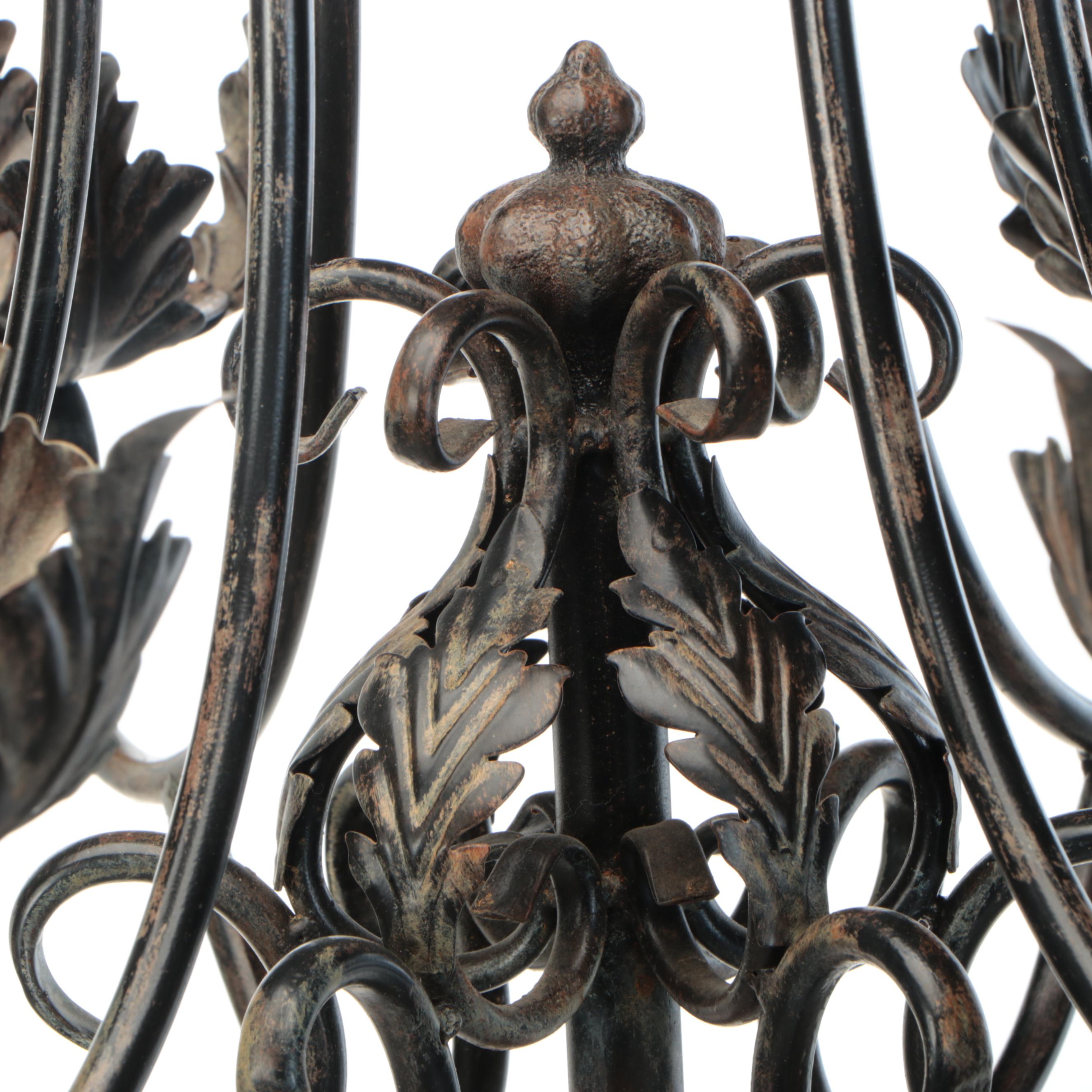 Baroque Style Floor Standing Candelabra