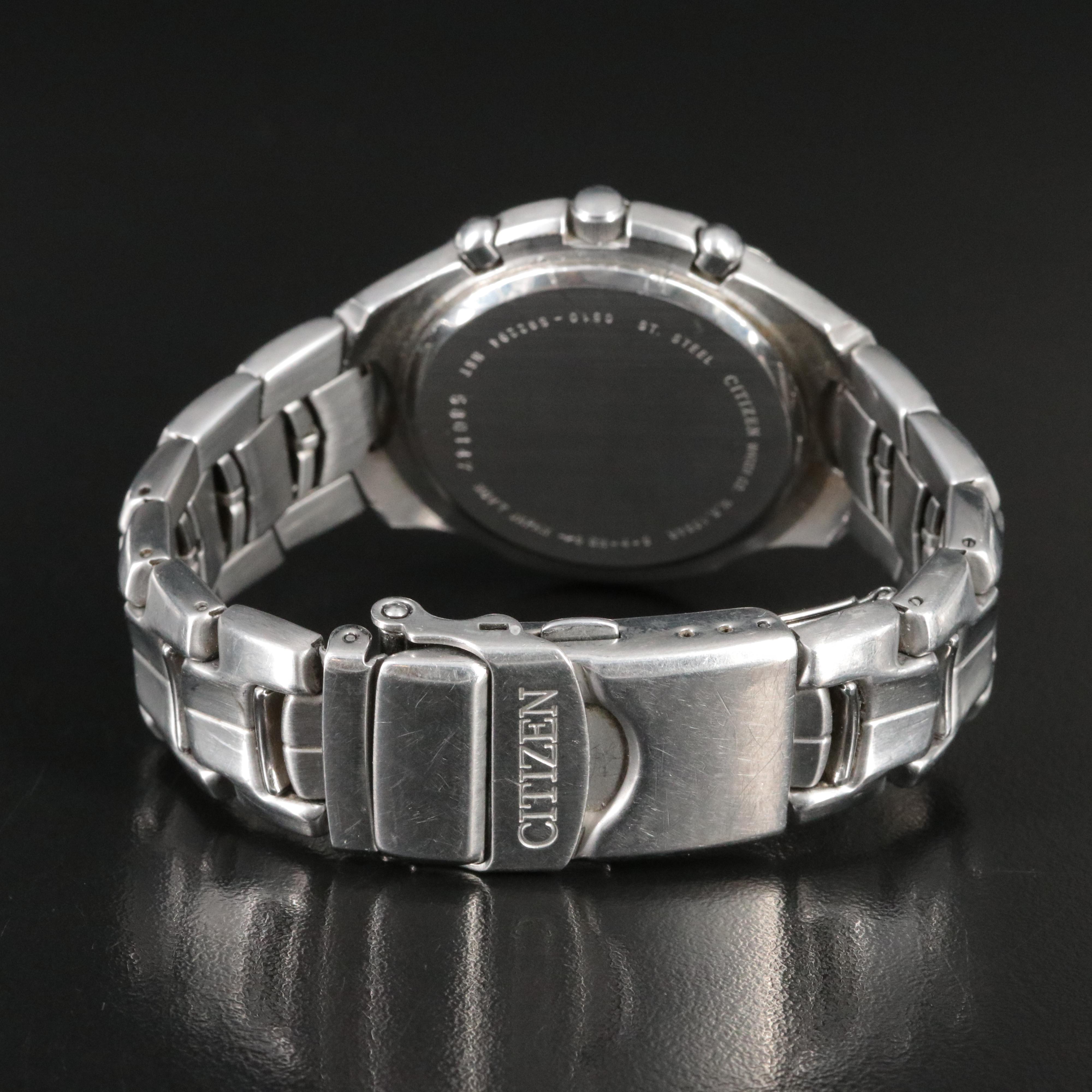 Citizen Stainless Steel Chronograph Watch