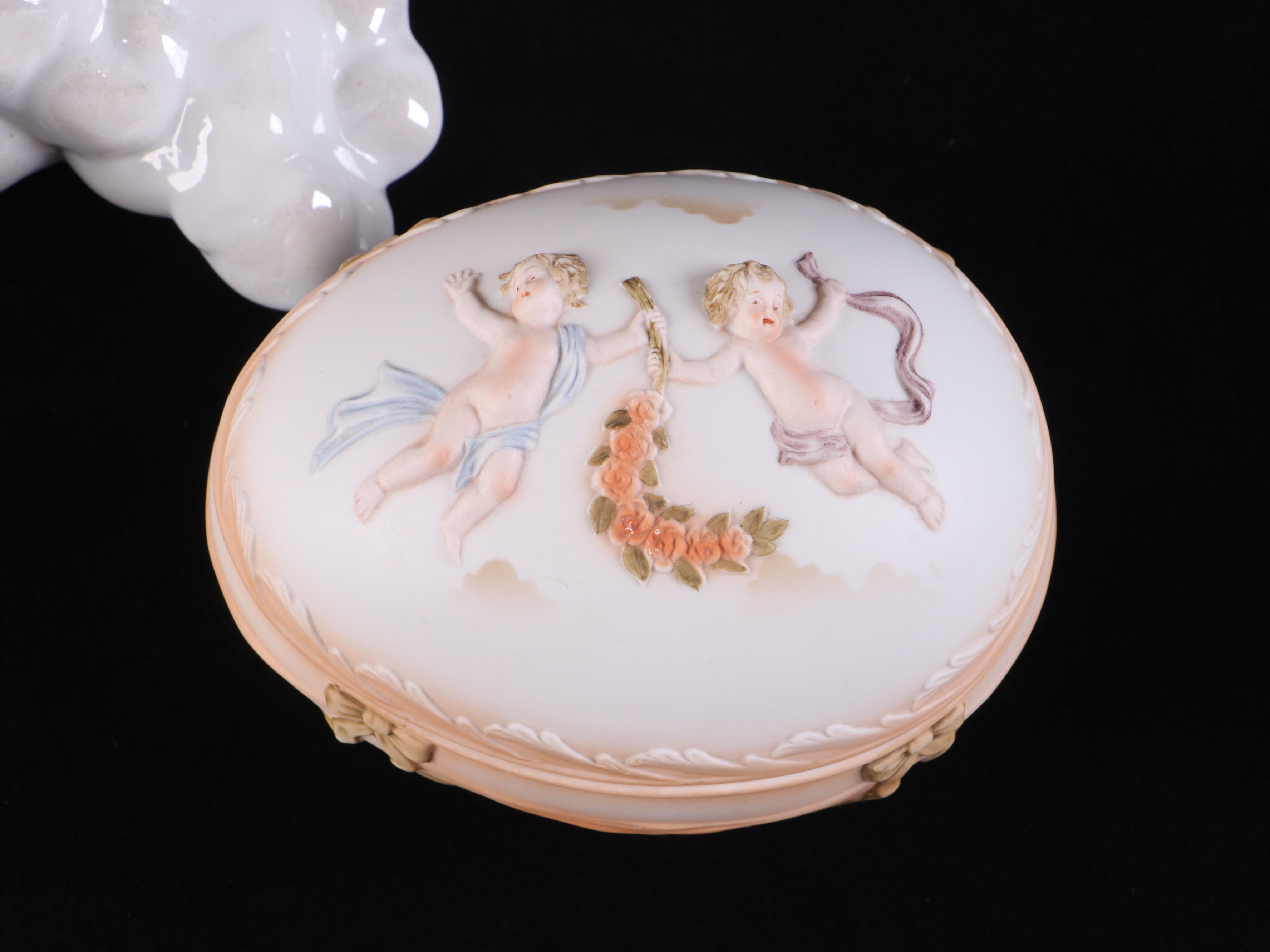 Lefton Bisque Nativity Musical Figurine, Lenox Millennium Messenger, More