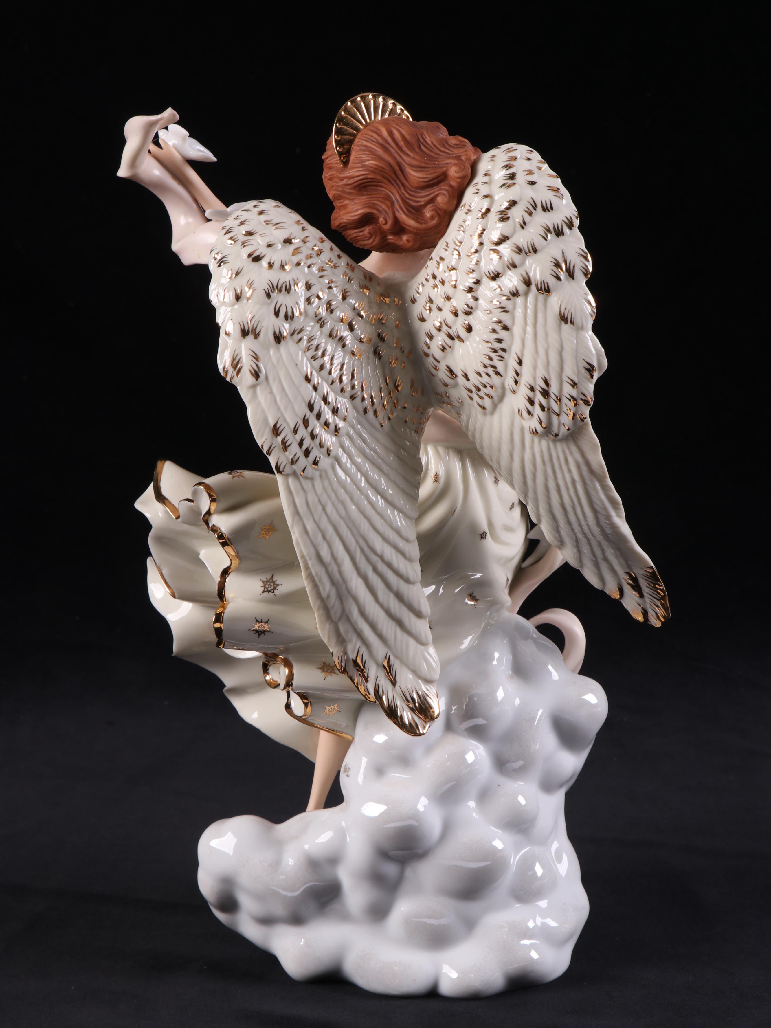 Lefton Bisque Nativity Musical Figurine, Lenox Millennium Messenger, More