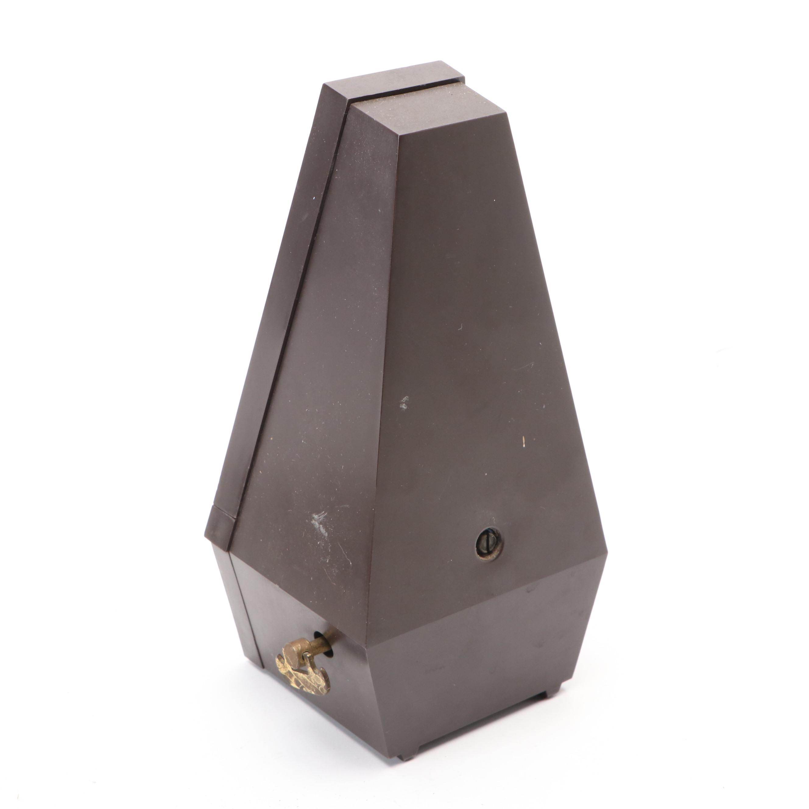 Seth Thomas Metronome with Standard Player Piano Tracker Cleaner