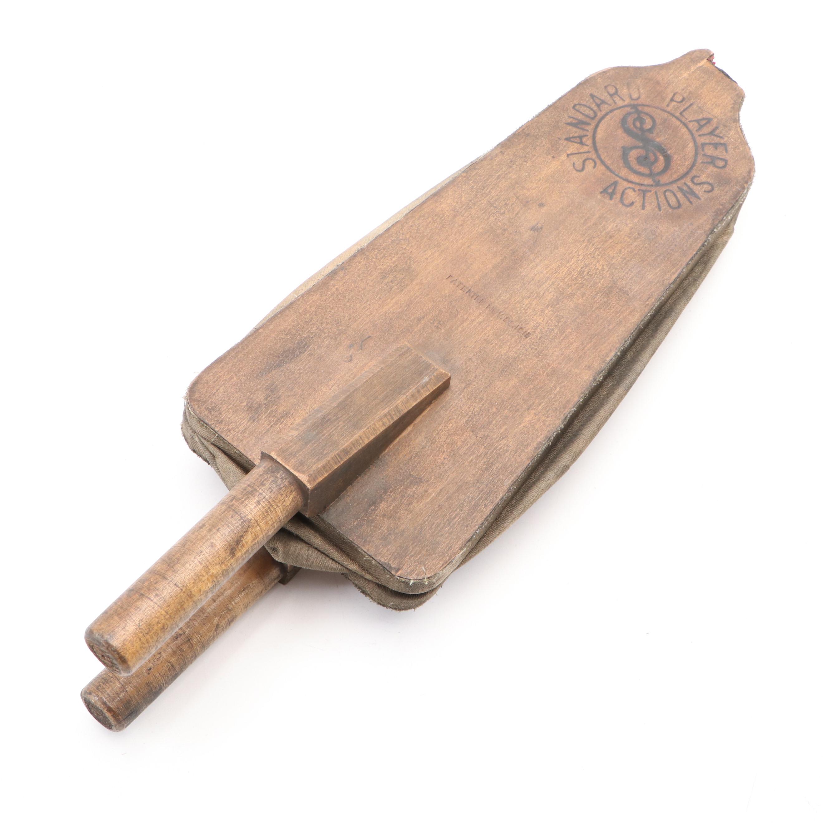 Seth Thomas Metronome with Standard Player Piano Tracker Cleaner