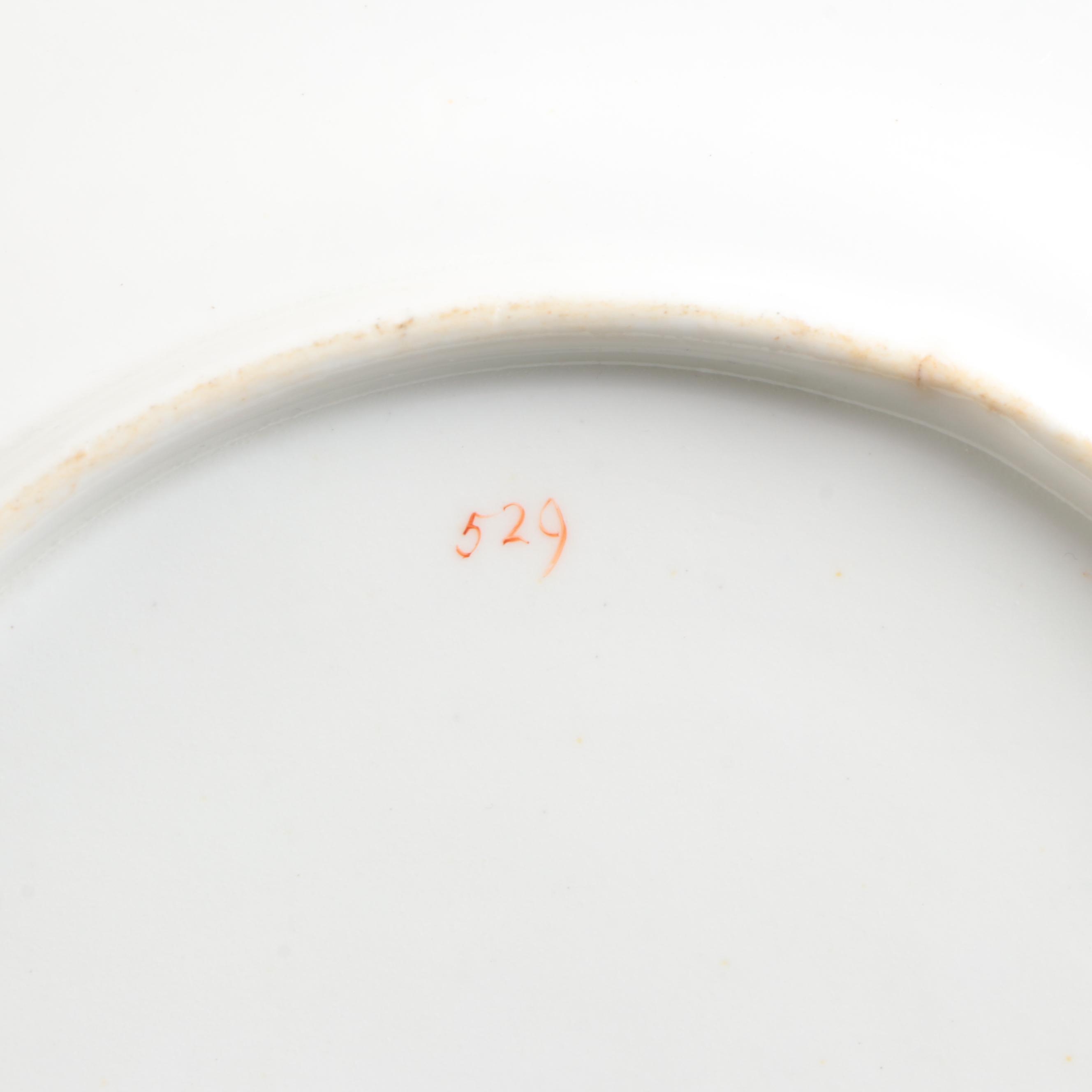 Cauldon with Other English and Prussian Porcelain Plates