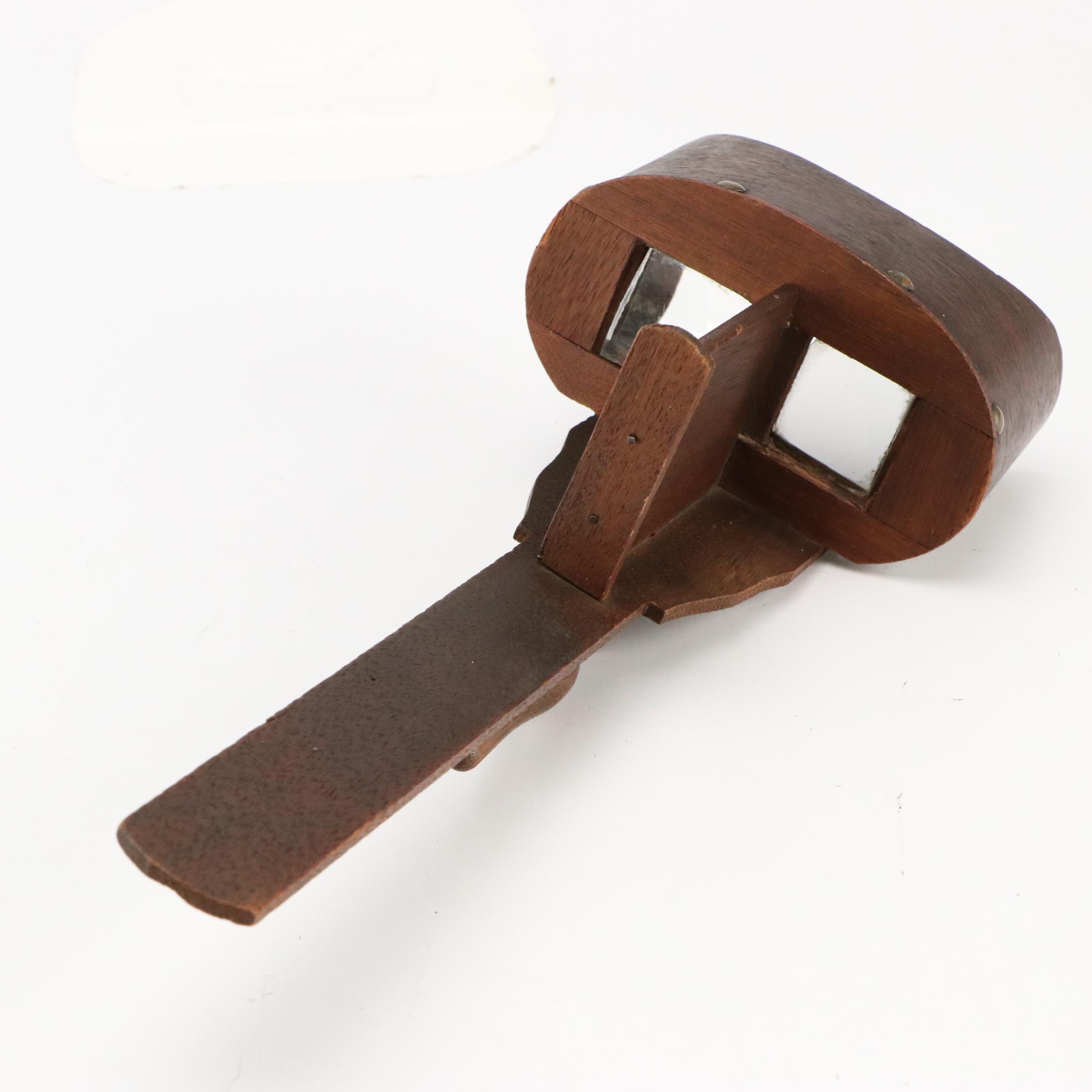 Keystone View Co. and Other Stereo Cards with Stereoscope