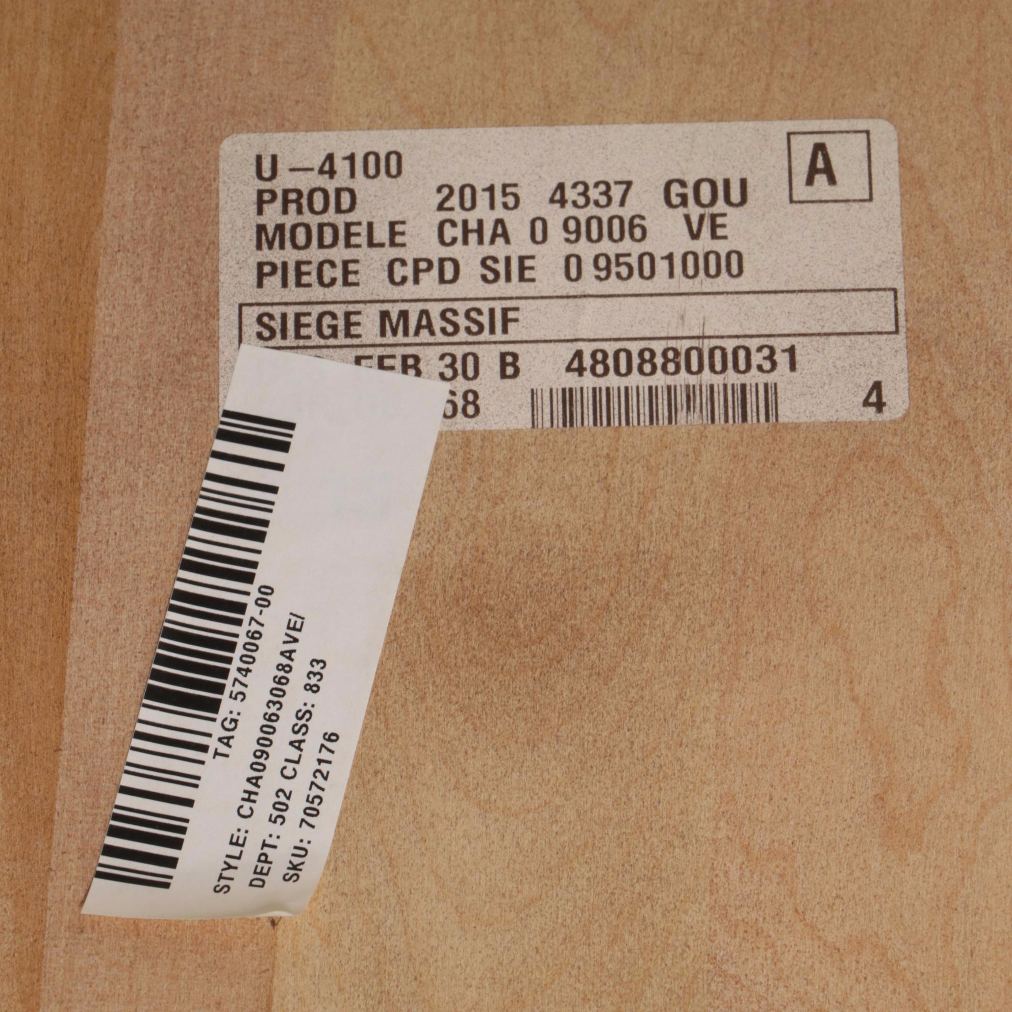 Canadel Painted Maple Pedestal Dining Table with Four  Chairs