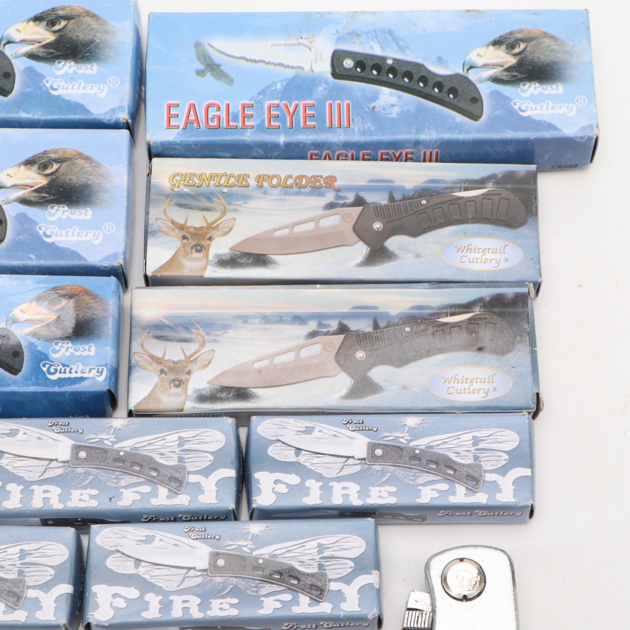 Frost Cutlery "Eagle Eye III" and Other Folding Knives