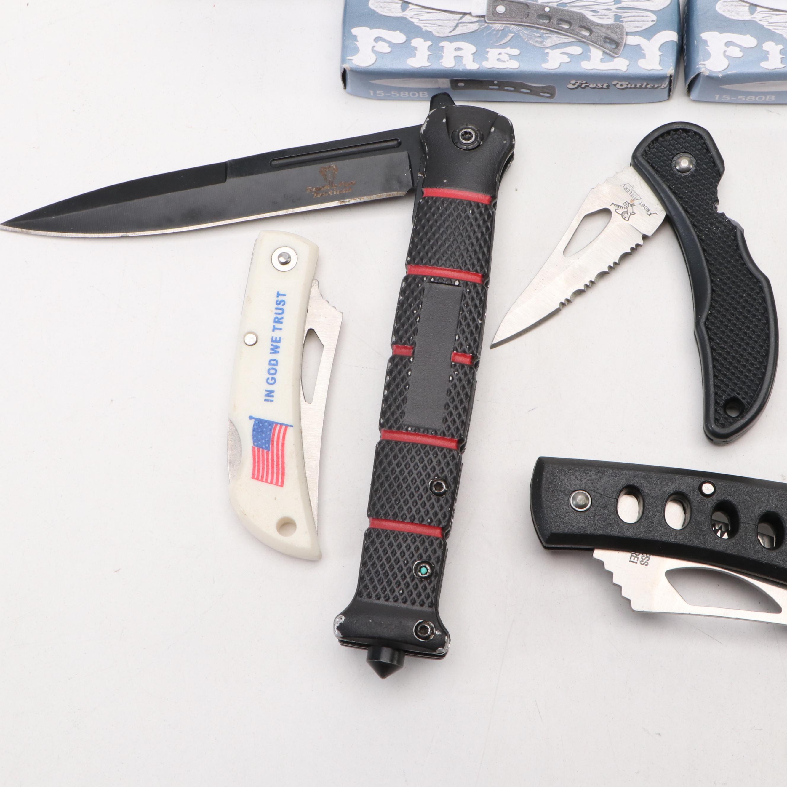 Frost Cutlery "Eagle Eye III" and Other Folding Knives