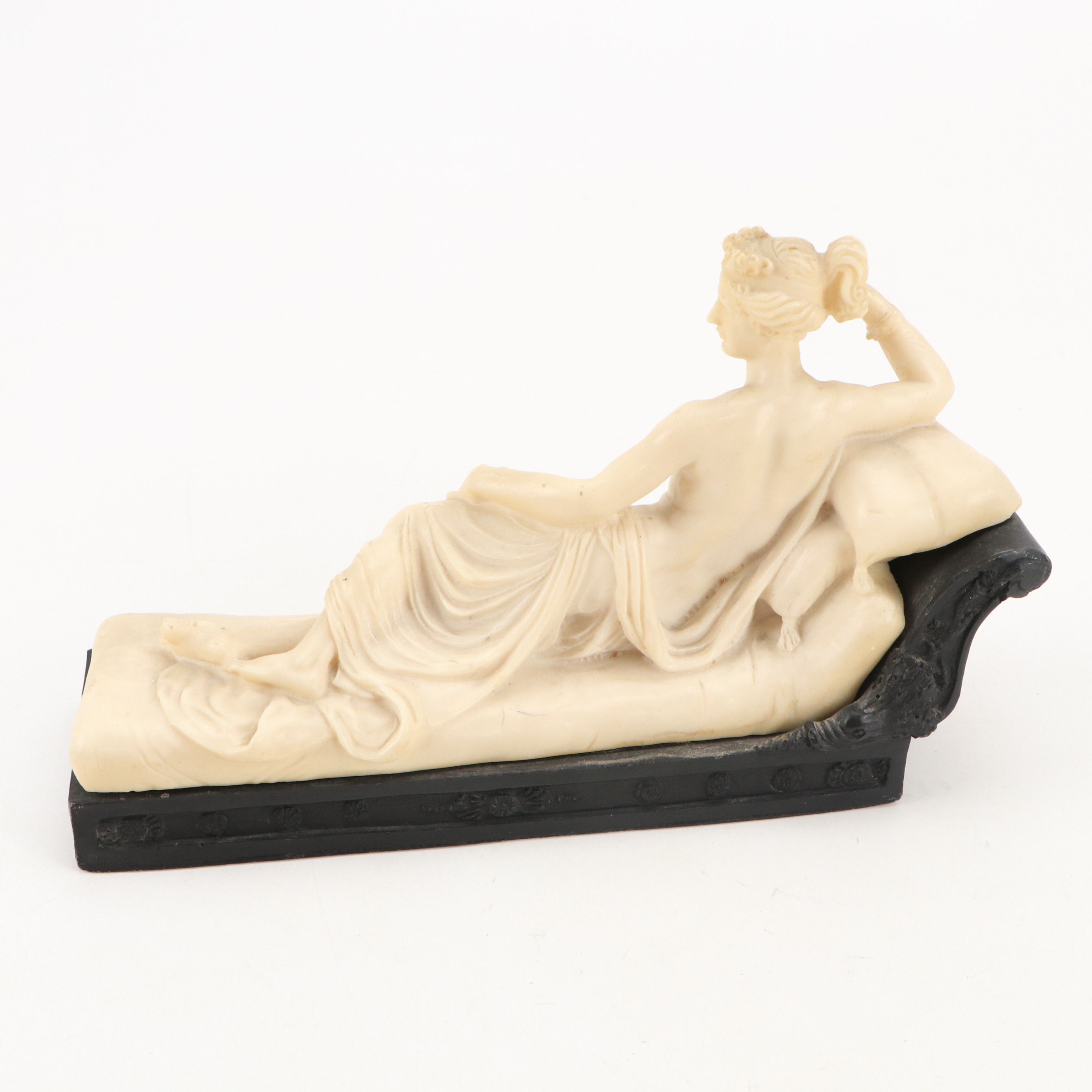 Sankyo and Other Music Boxes with Reclining Nude Resin Figurine