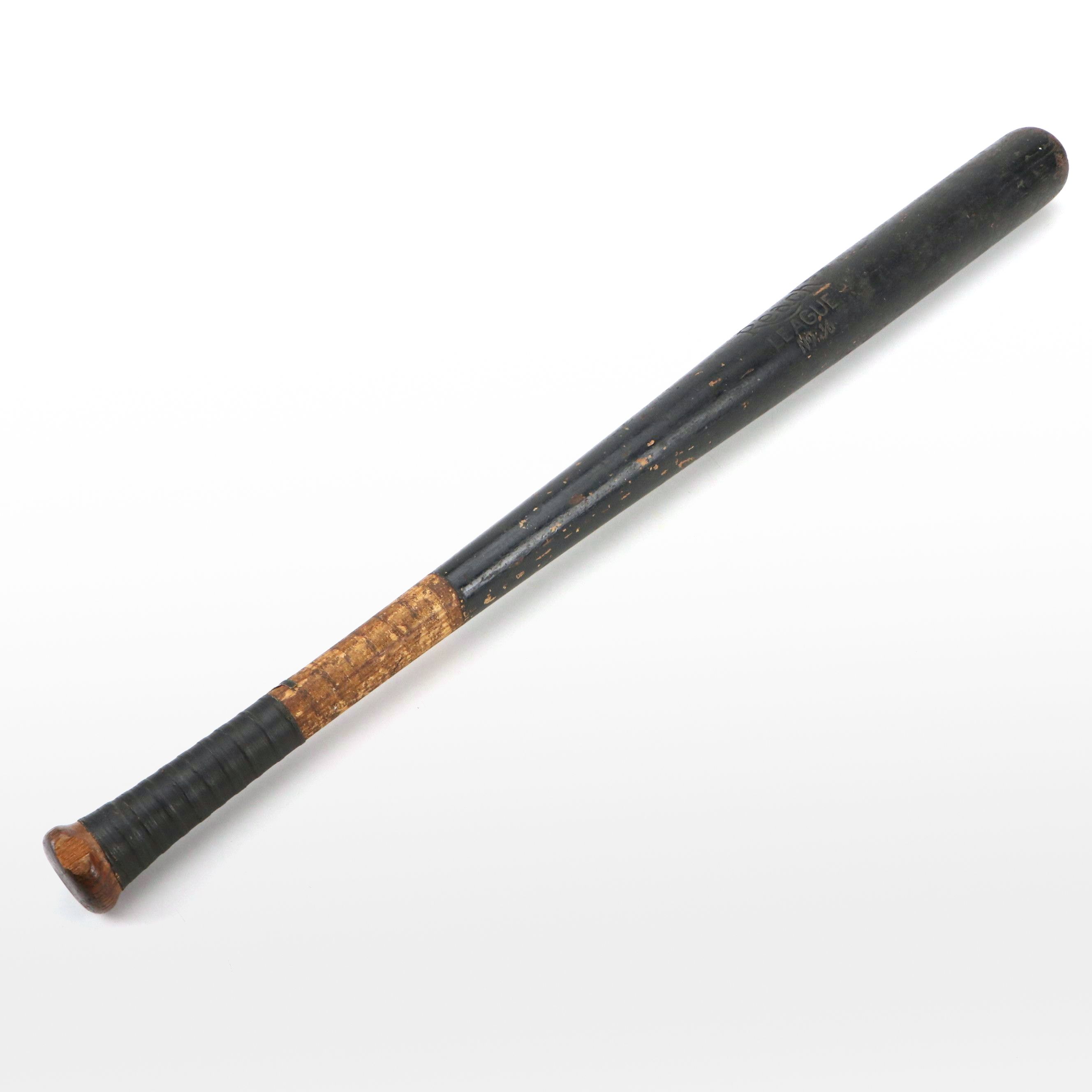 Reach League No. 1/0 Wooden Baseball Bat, Early 20th Century