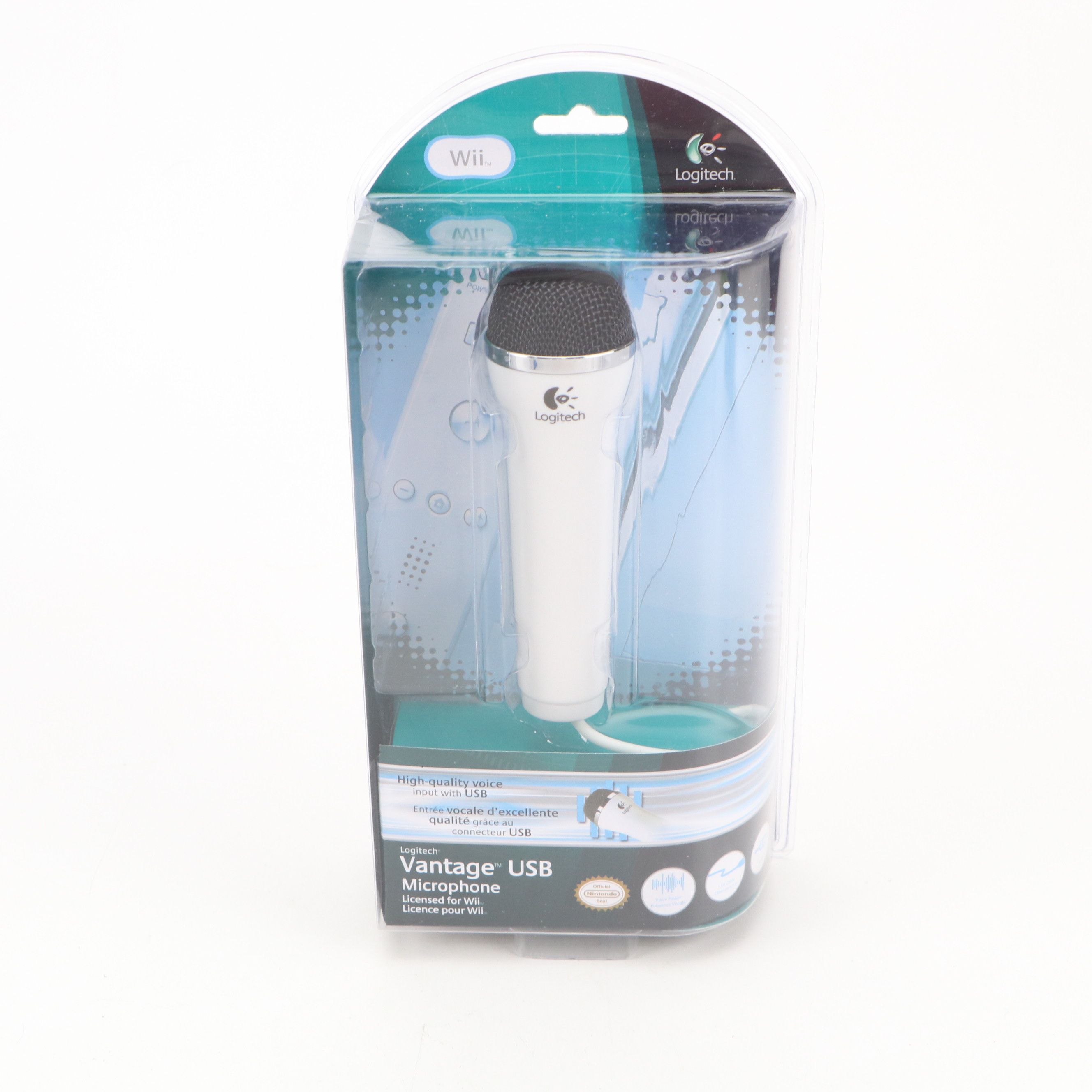 Logitech Vantage USB Microphones for Nintendo Wii with Game Cops Microphone