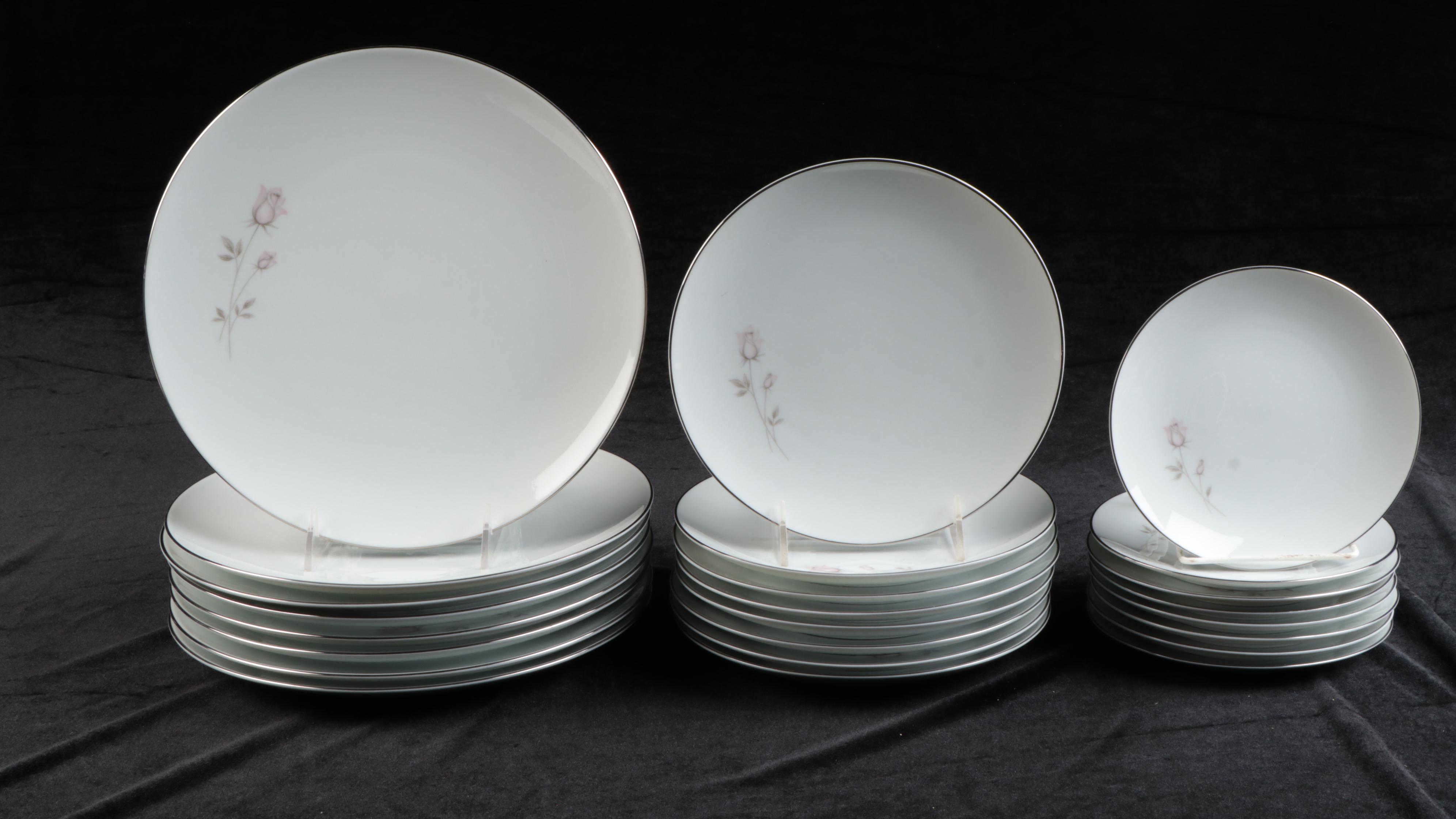 Noritake "Pasadena" Ceramic Dinnerware, Late 20th Century