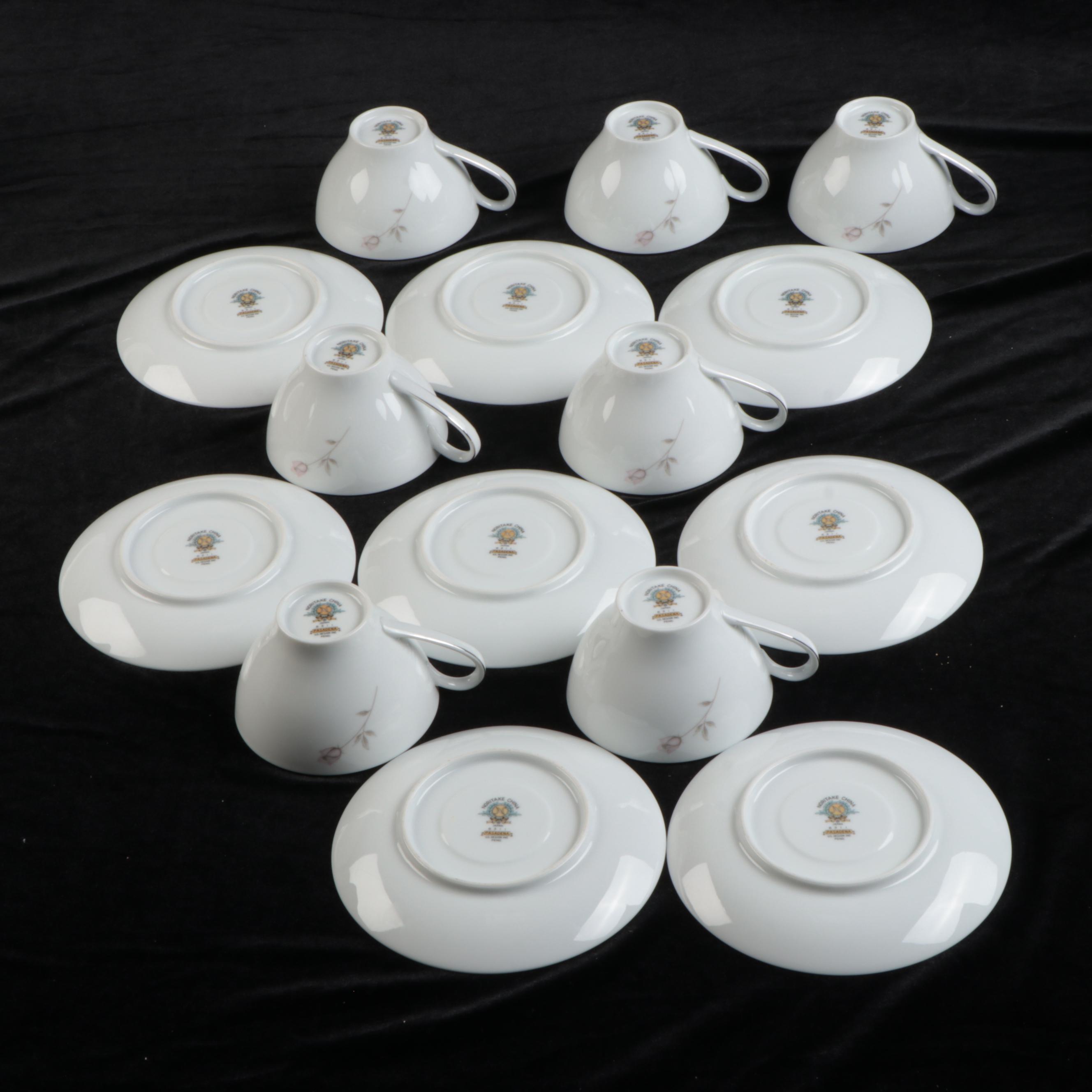 Noritake "Pasadena" Ceramic Dinnerware, Late 20th Century