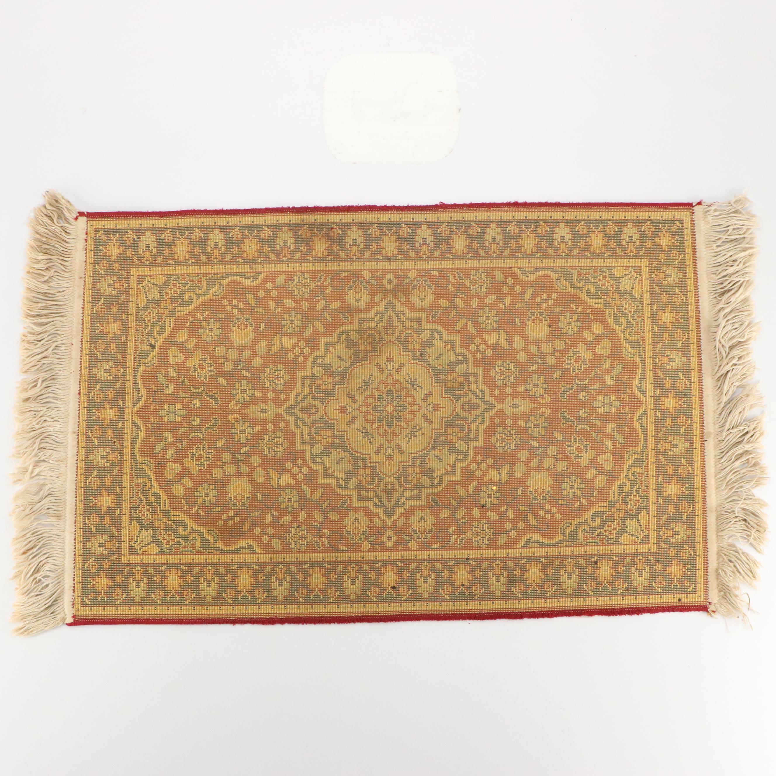 1'6 x 2'6 Machine Made Persian Style Floor Mat