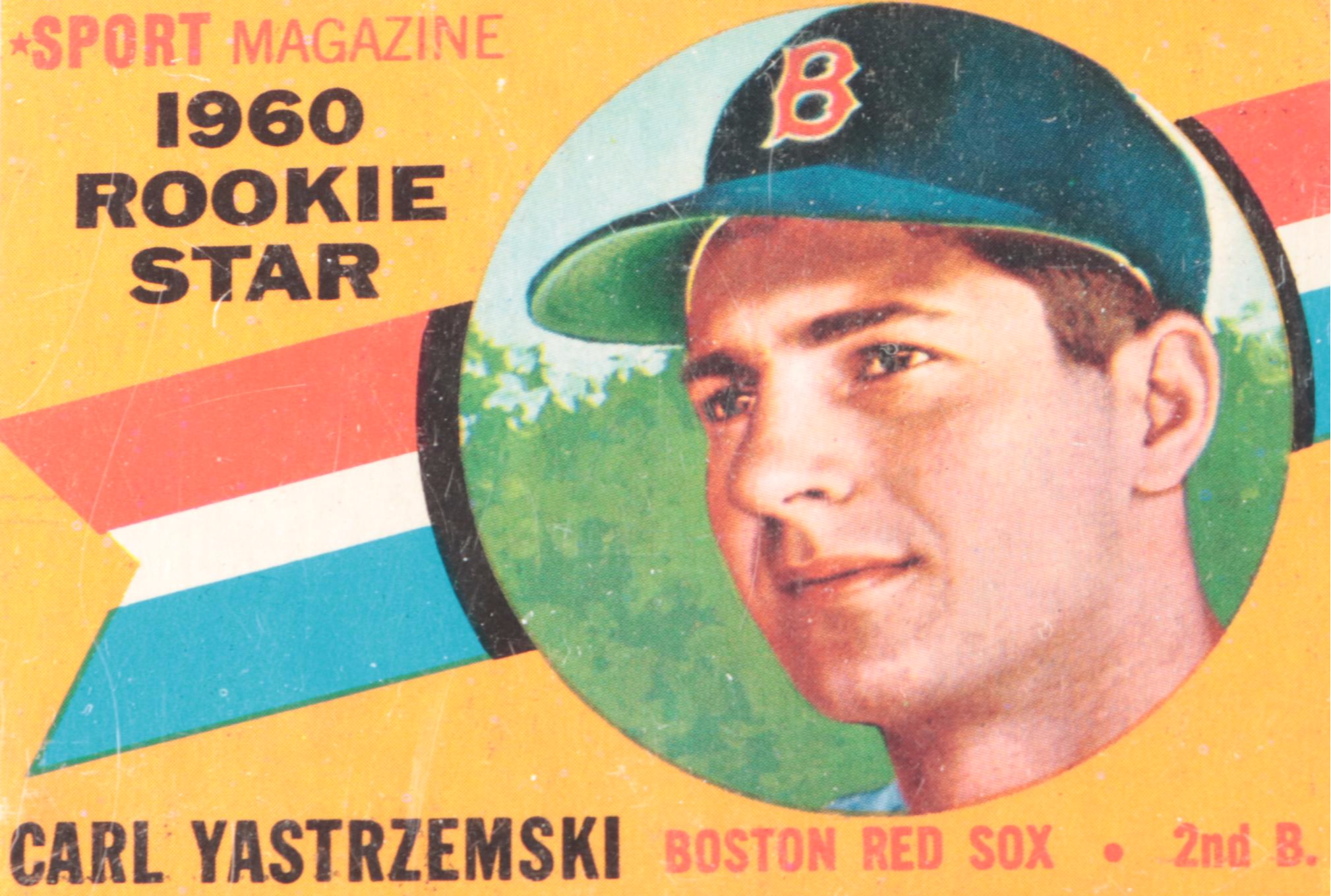 1960 Topps Carl Yastrzemski Boston Red Sox Rookie Baseball Card