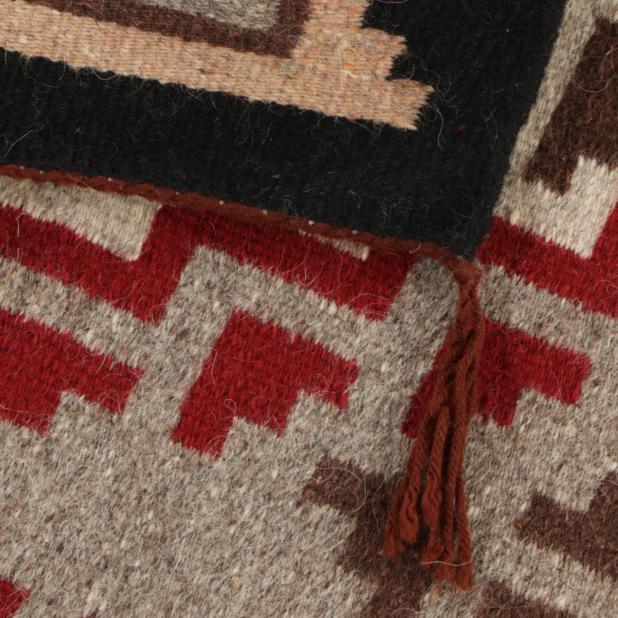 2'4 x 3'8 Handwoven Navajo Ganado Accent Rug